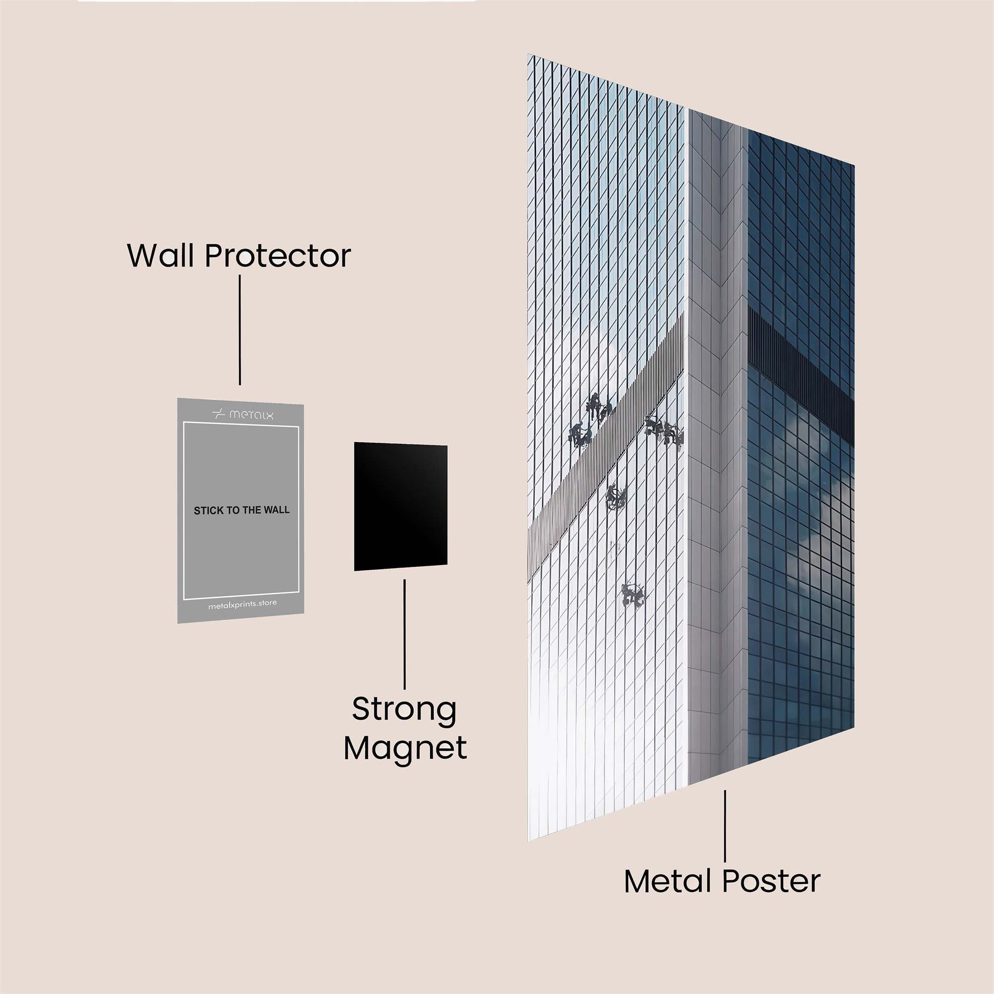 Skydive Daring Safe Wall Magnetic / M