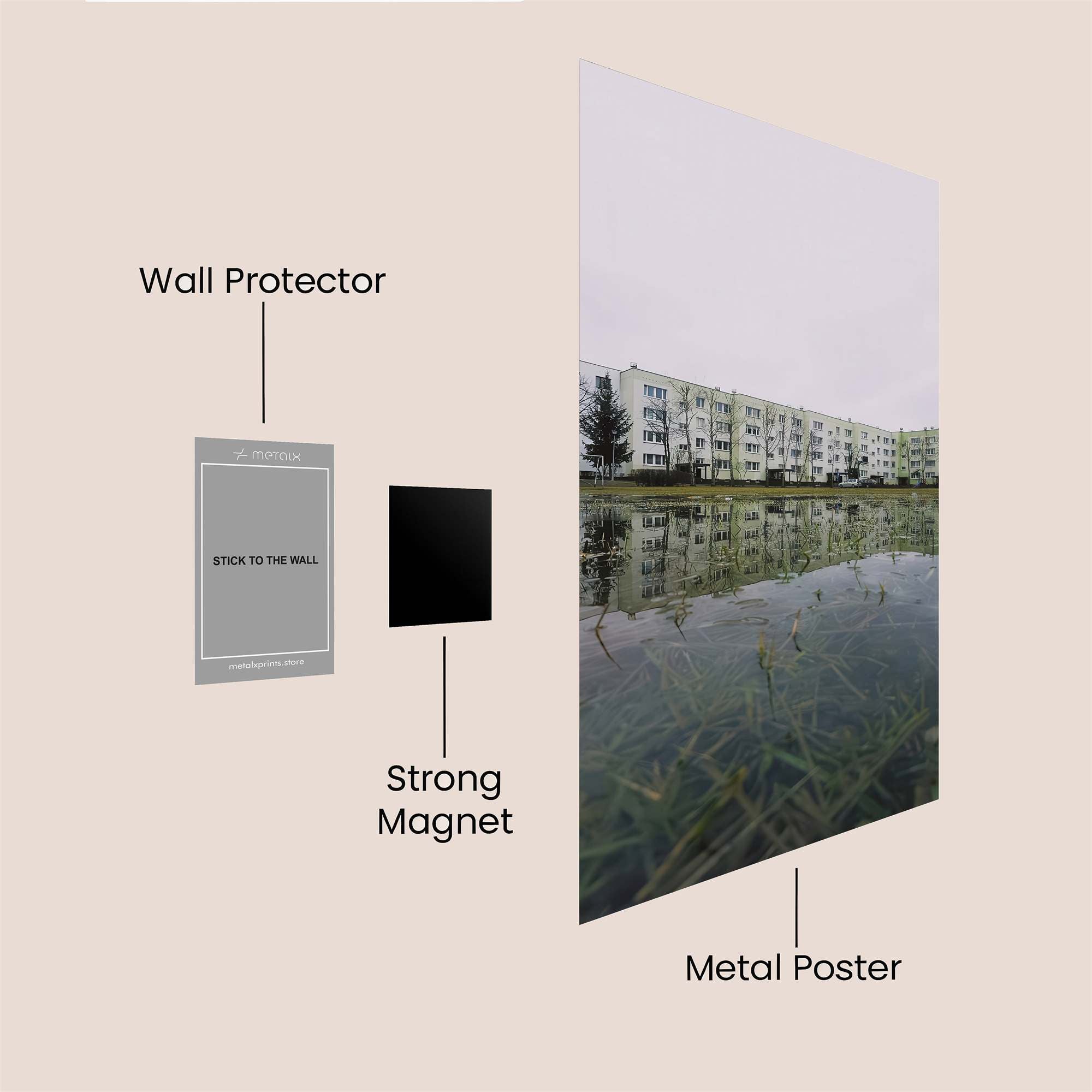 Apartment Serenity Safe Wall Magnetic / M