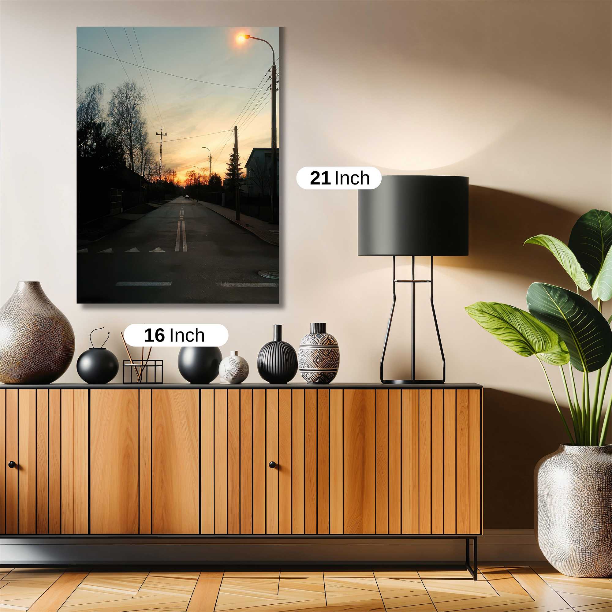 Sunset Serenity Safe Wall Magnetic / M