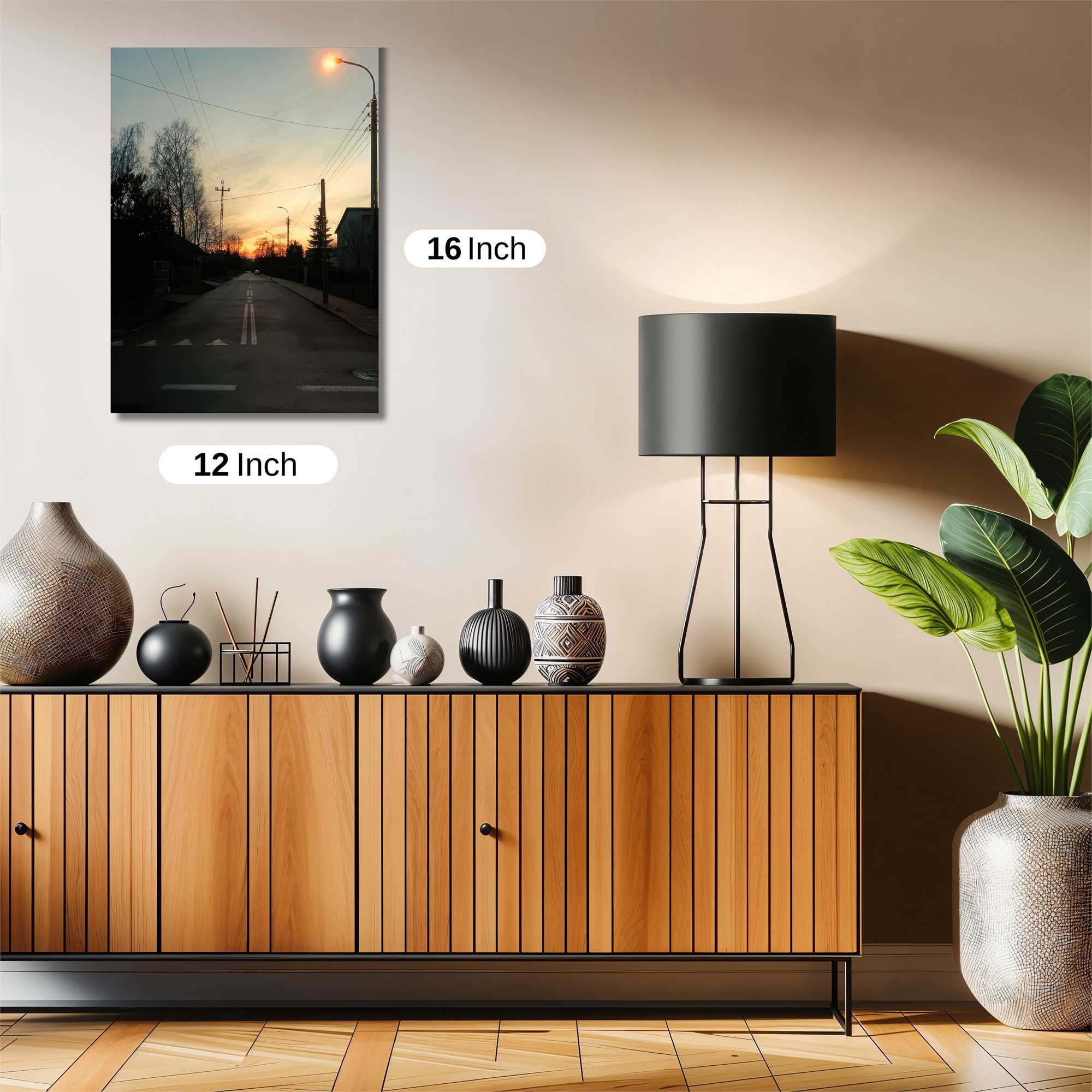 Sunset Serenity Safe Wall Magnetic / M