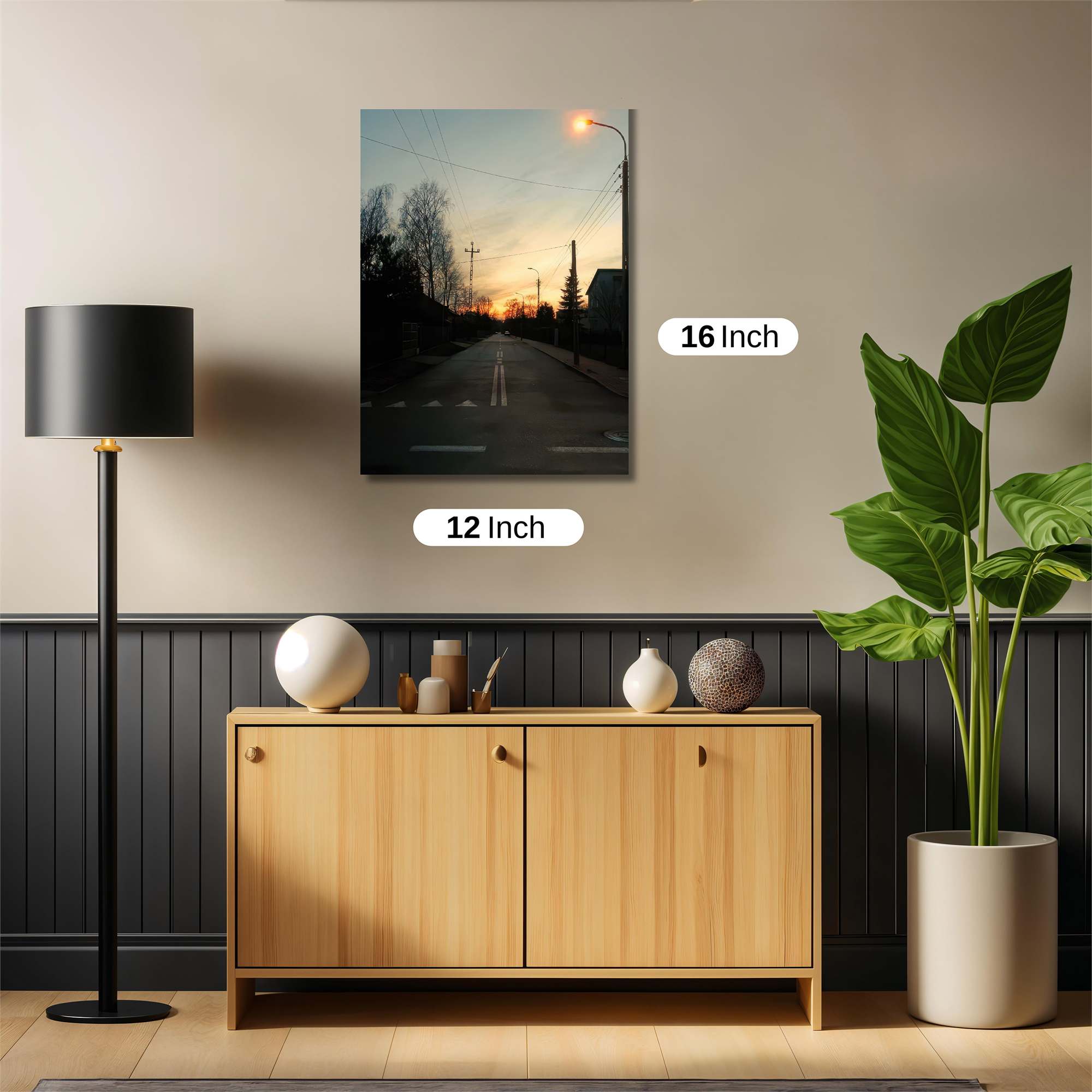 Sunset Serenity Safe Wall Magnetic / M