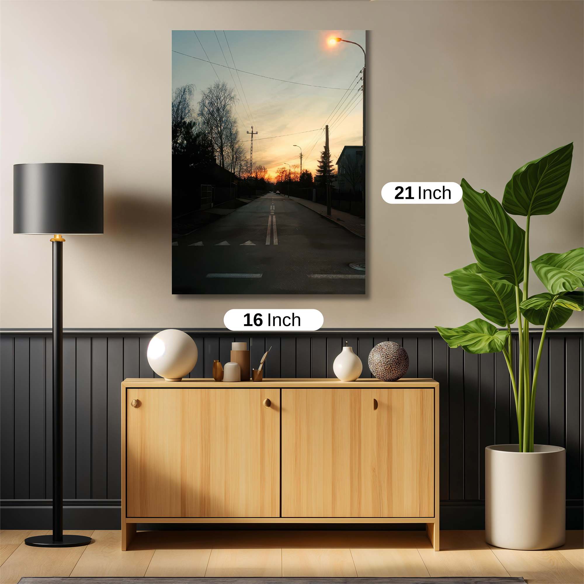 Sunset Serenity Safe Wall Magnetic / M