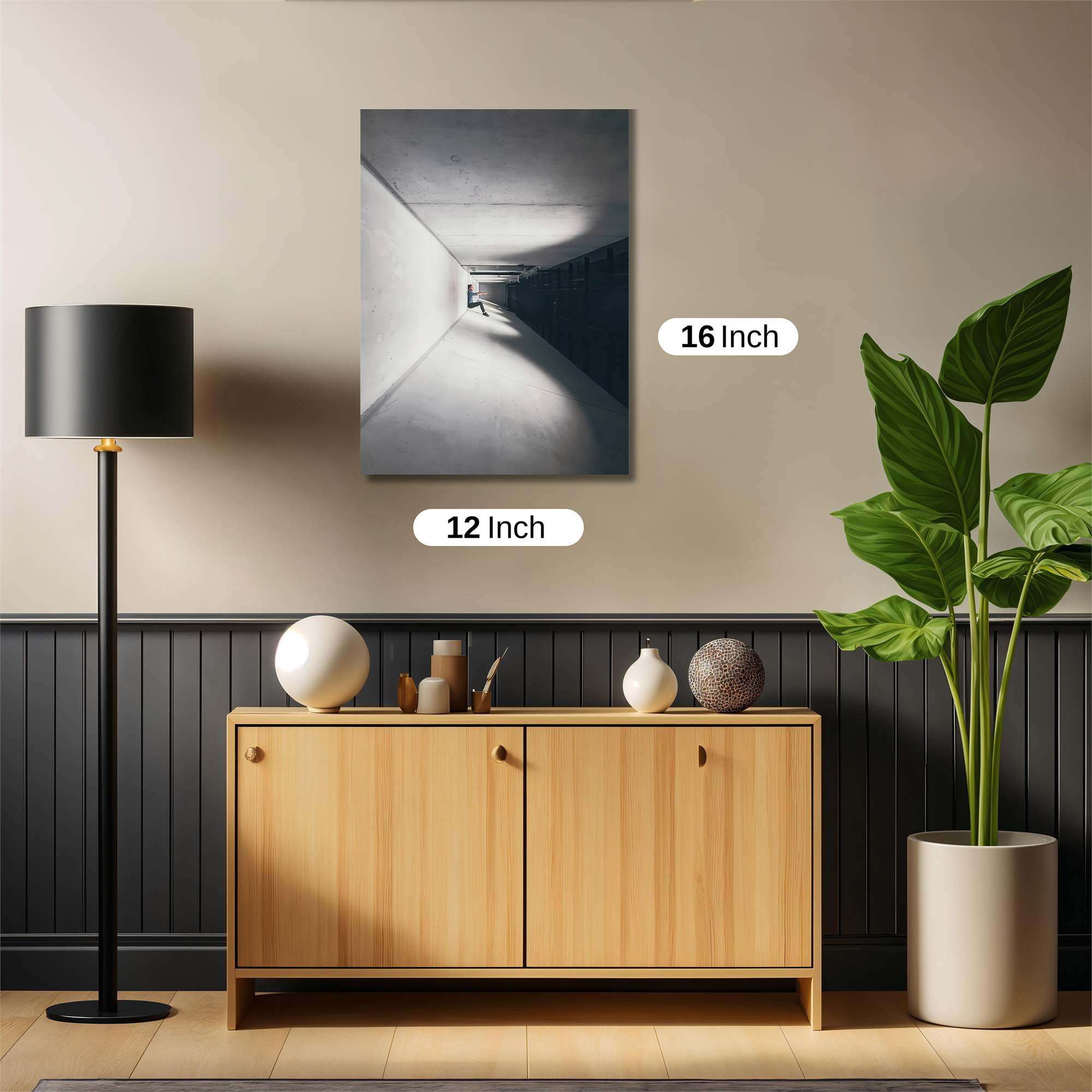 Tunnel Solitude Safe Wall Magnetic / M