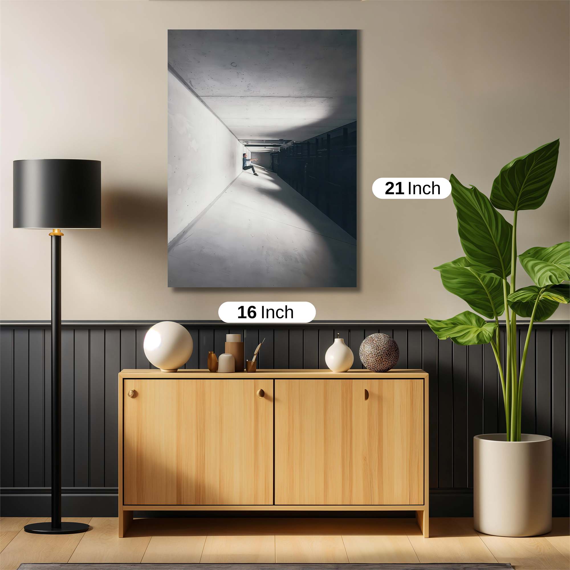Tunnel Solitude Safe Wall Magnetic / M