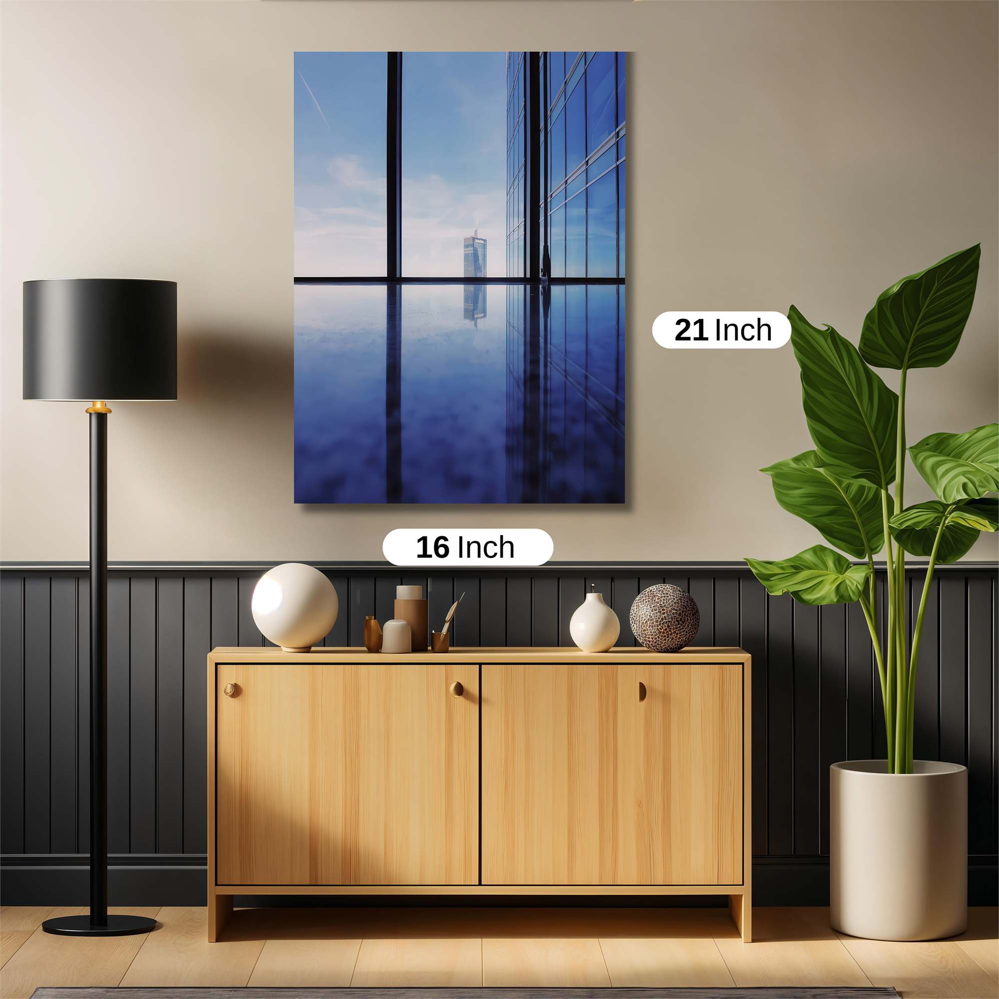 Skyline Serenity Safe Wall Magnetic / M