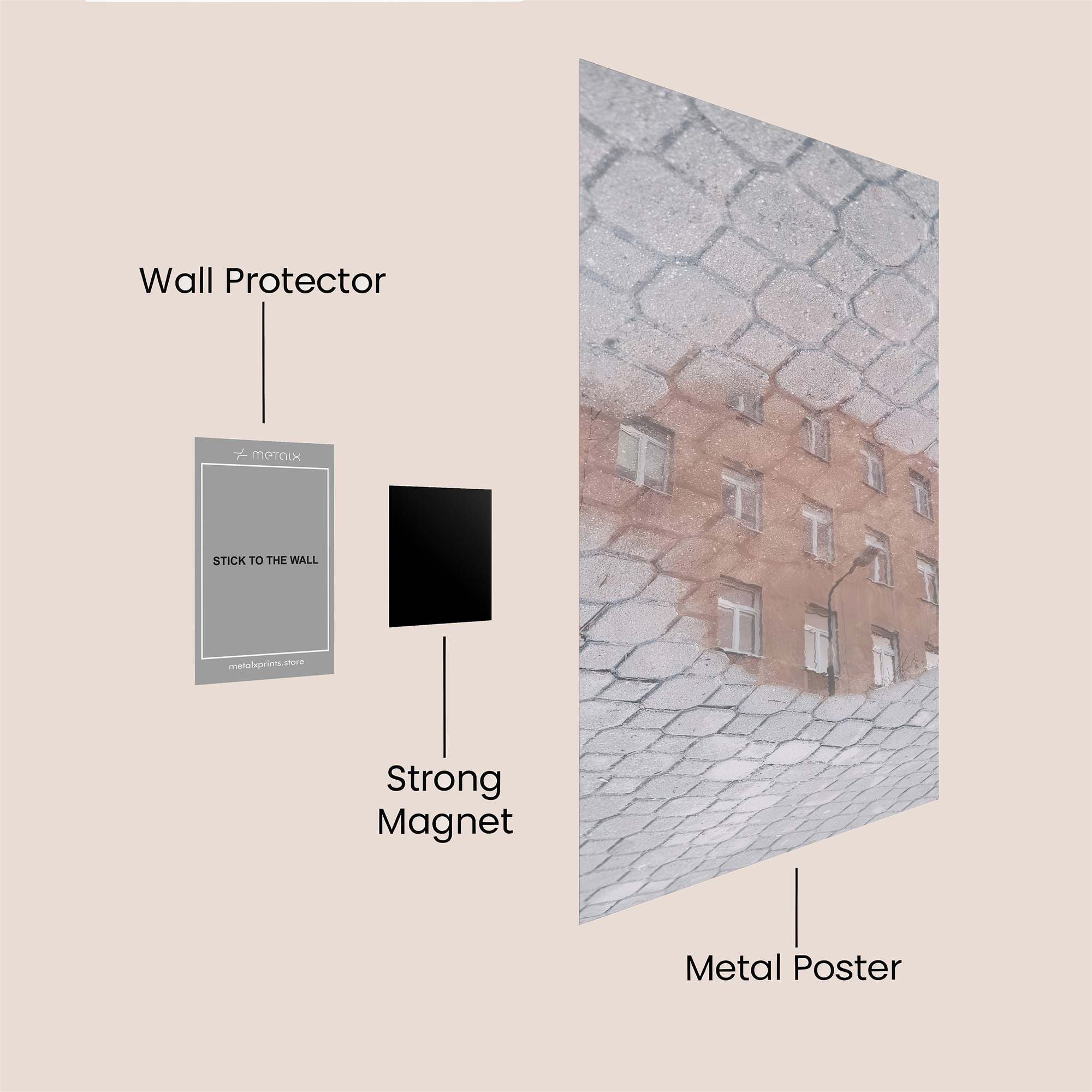 Reflection Whimsy Safe Wall Magnetic / M