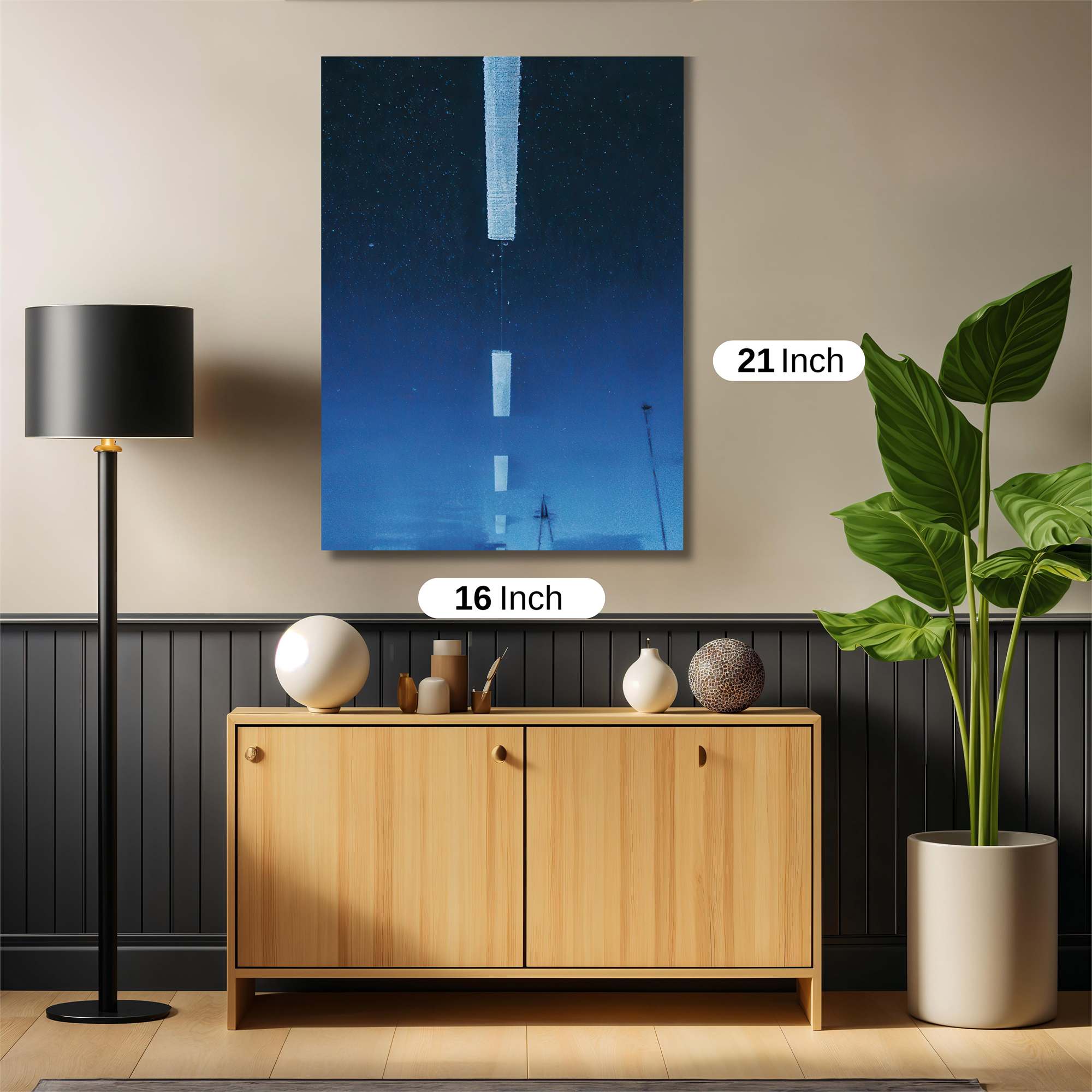 Road Solitude Safe Wall Magnetic / M