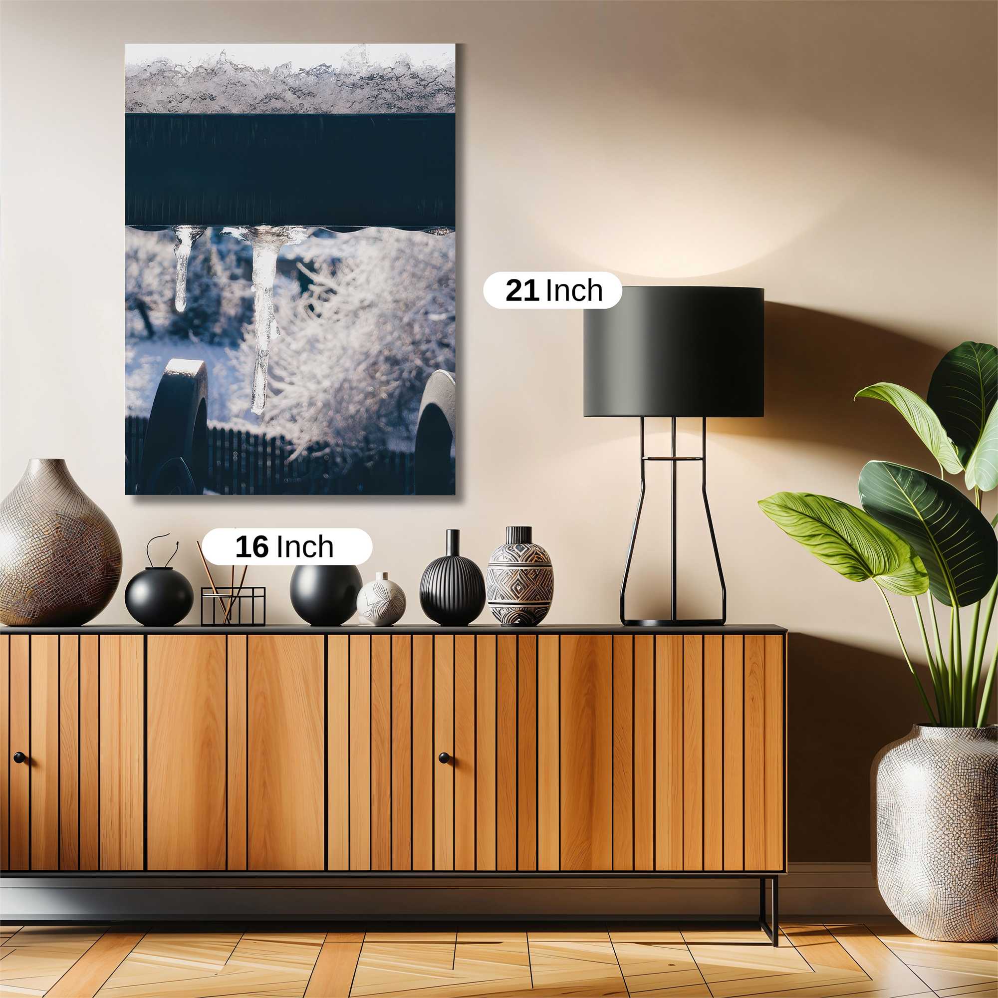 Icicle Serenity Safe Wall Magnetic / M