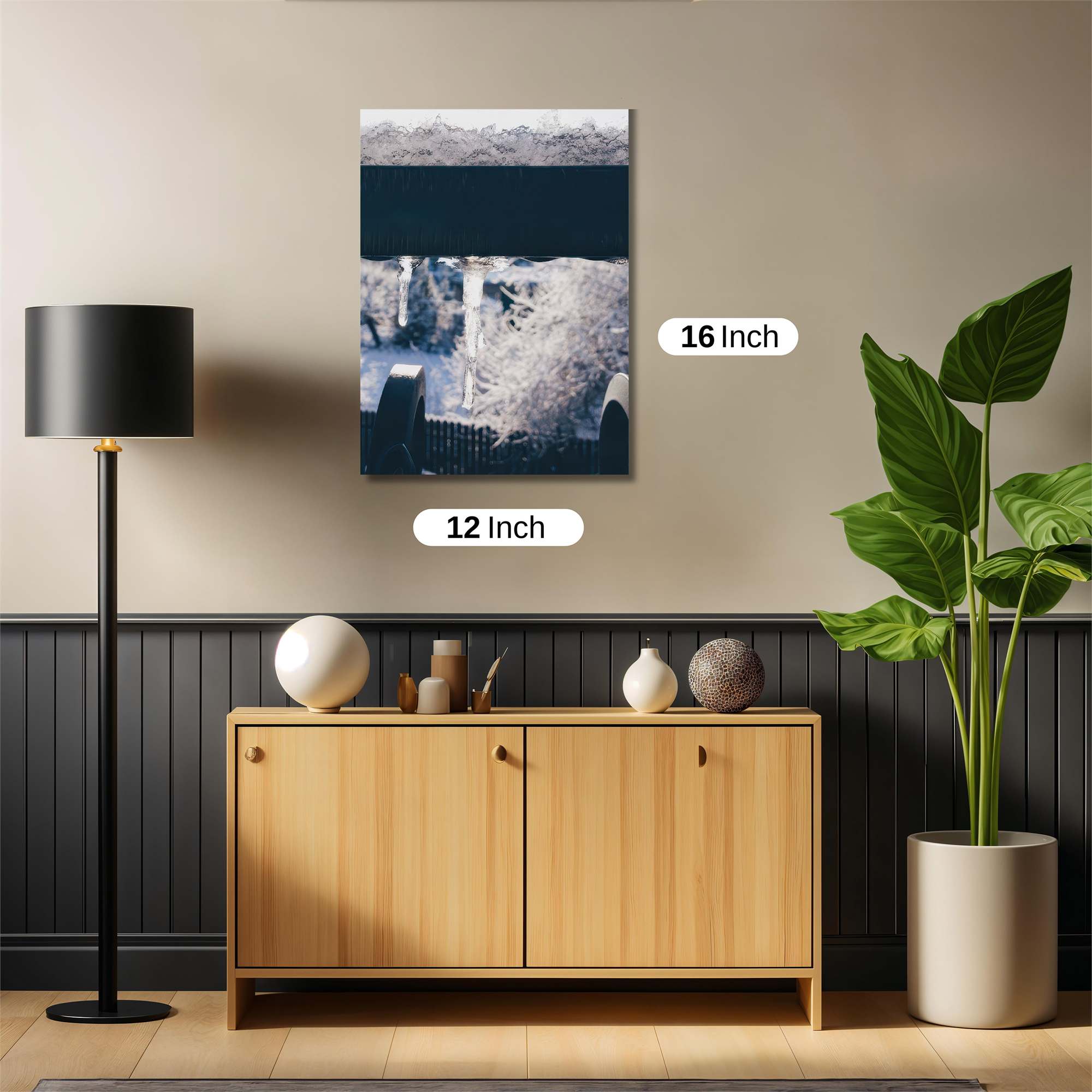 Icicle Serenity Safe Wall Magnetic / M