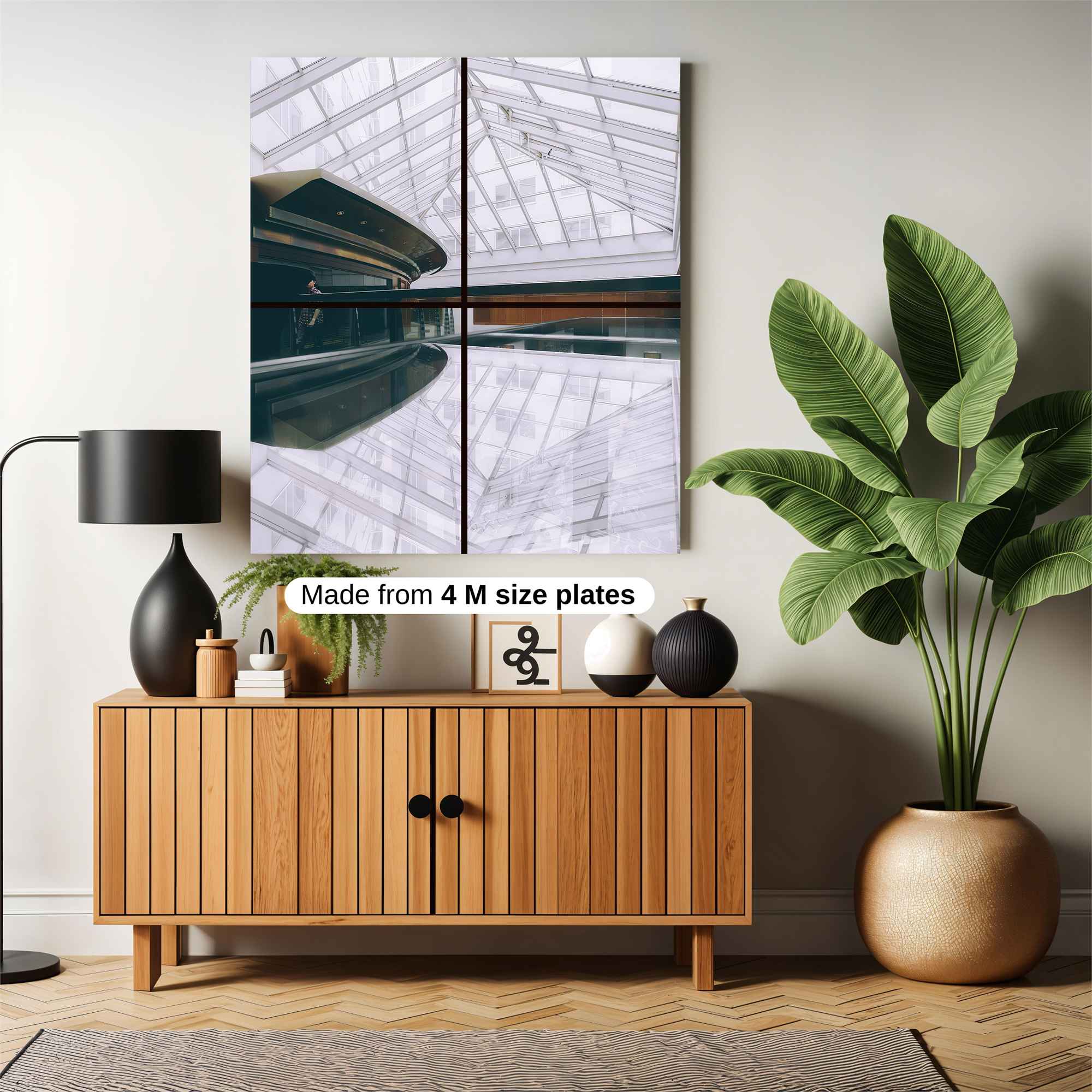 Glass Serenity Safe Wall Magnetic / M