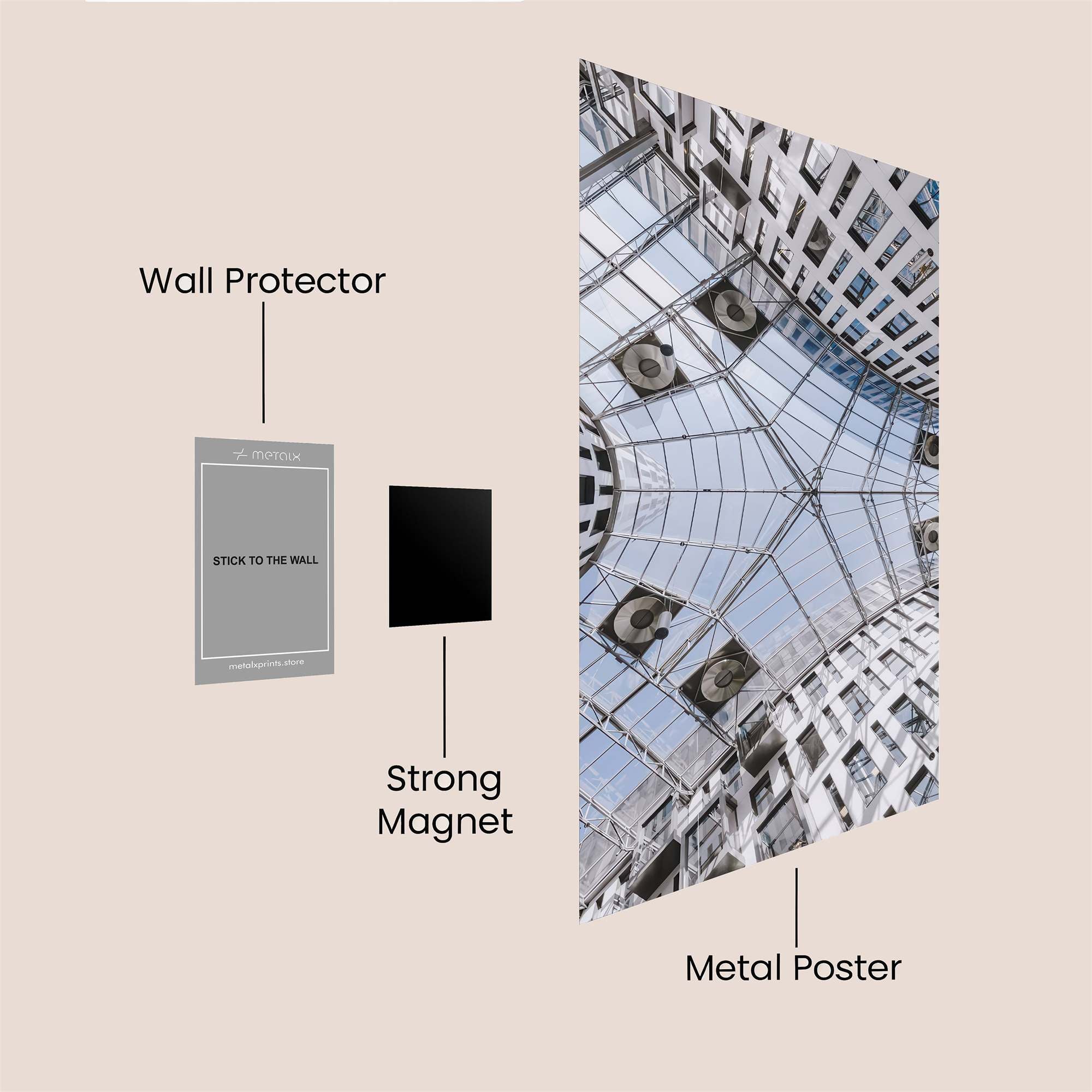 Skyward Serenity Safe Wall Magnetic / M