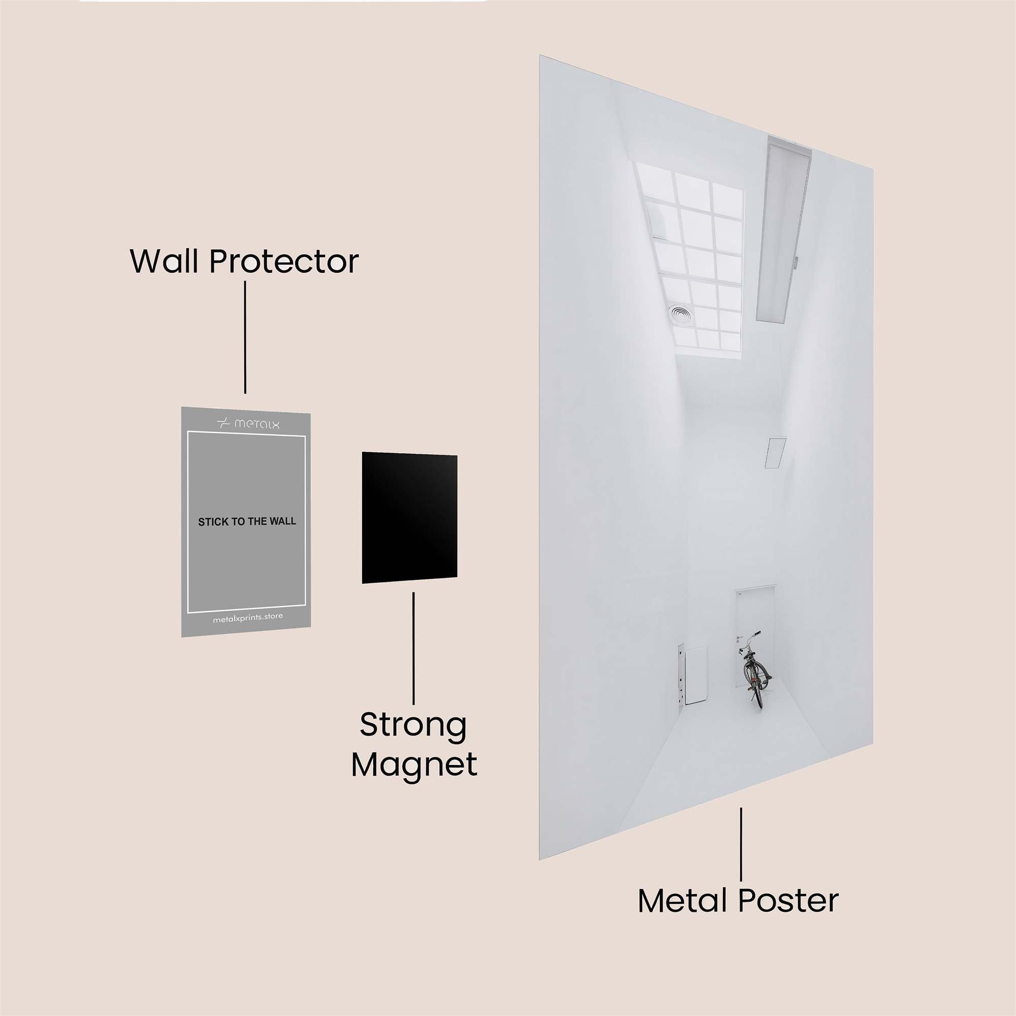 Void Serenity Safe Wall Magnetic / M