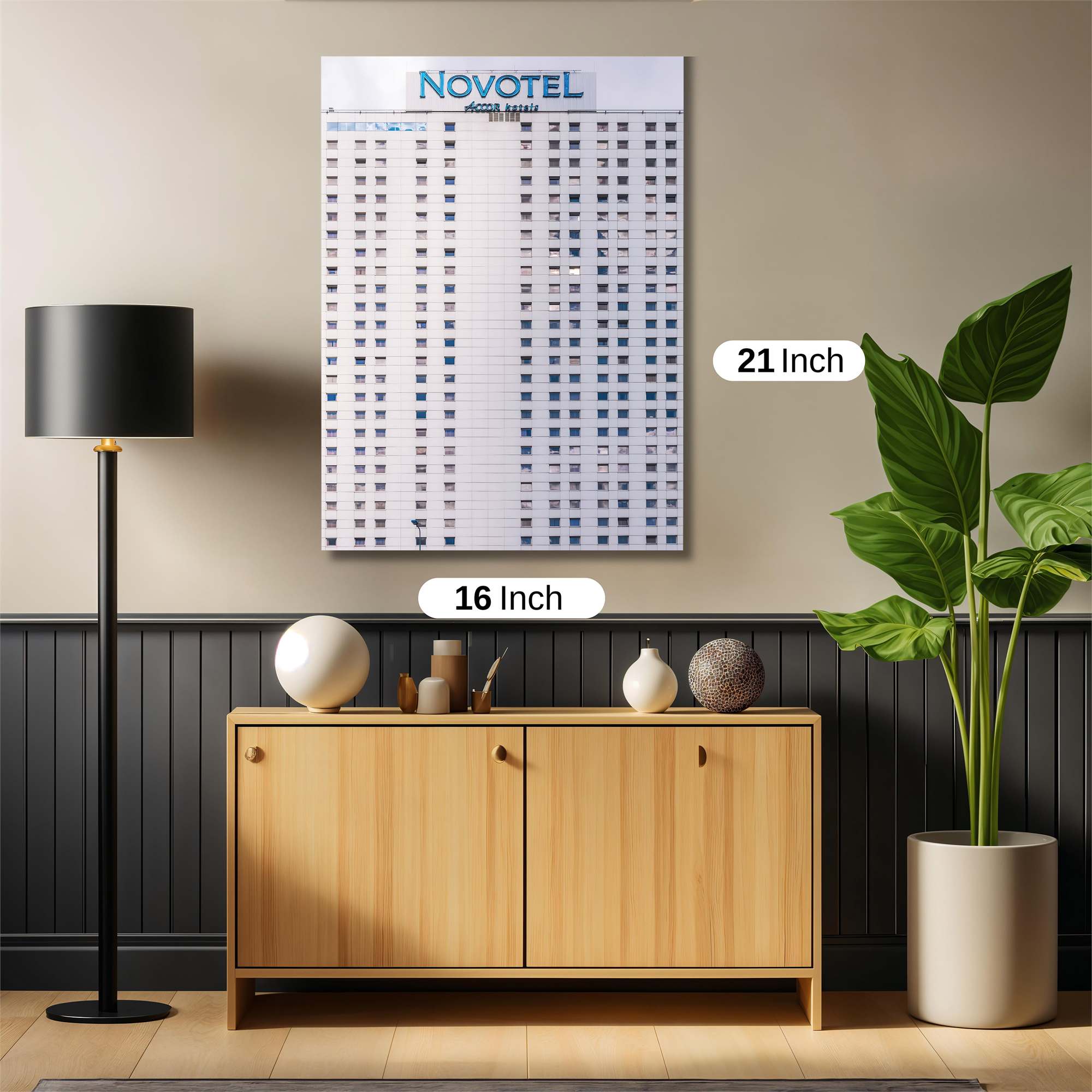 Novotel Monotony Safe Wall Magnetic / M