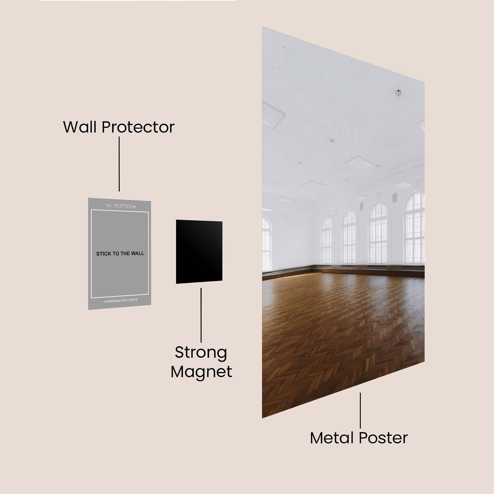 Gallery Serenity Safe Wall Magnetic / M