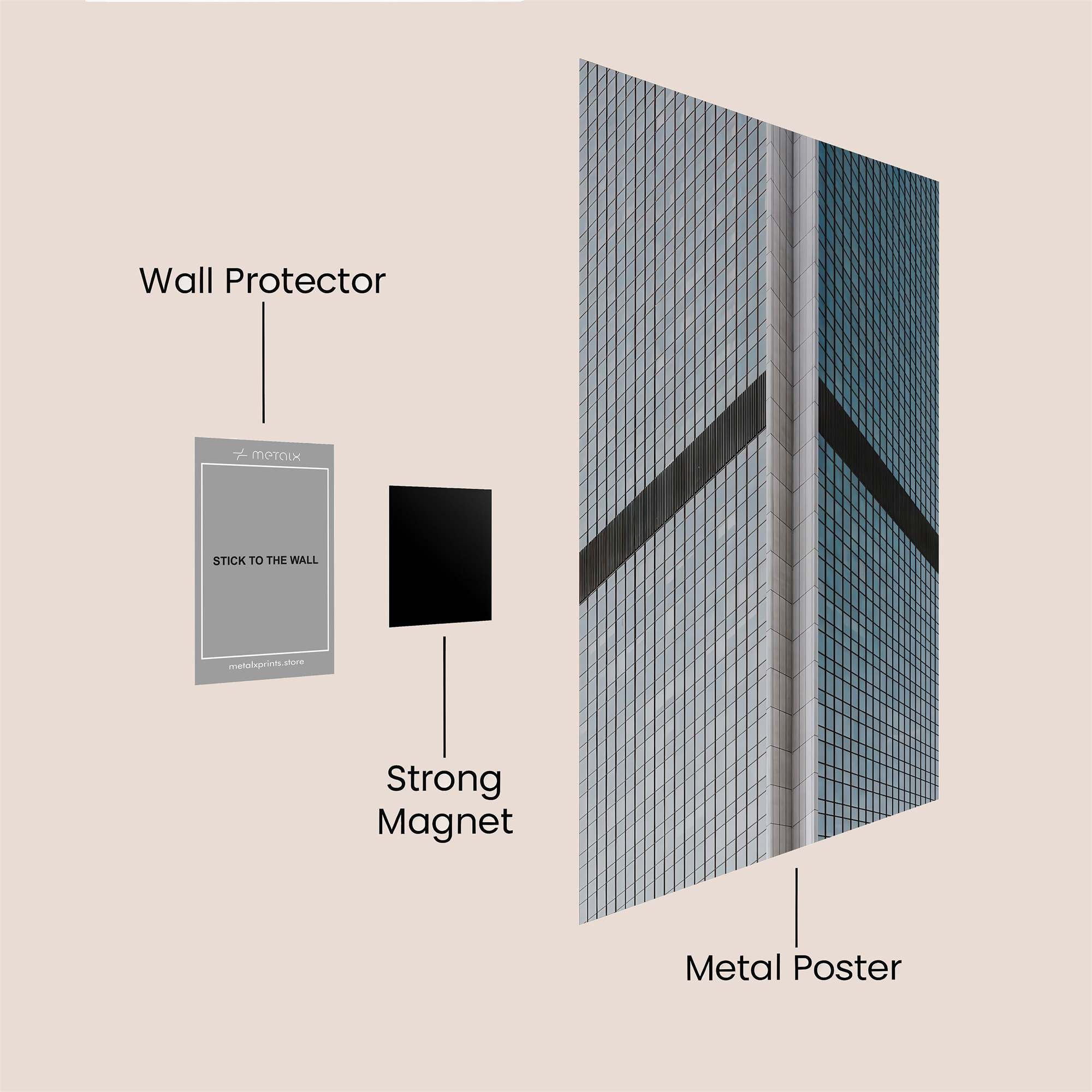 Axa Serene Safe Wall Magnetic / M