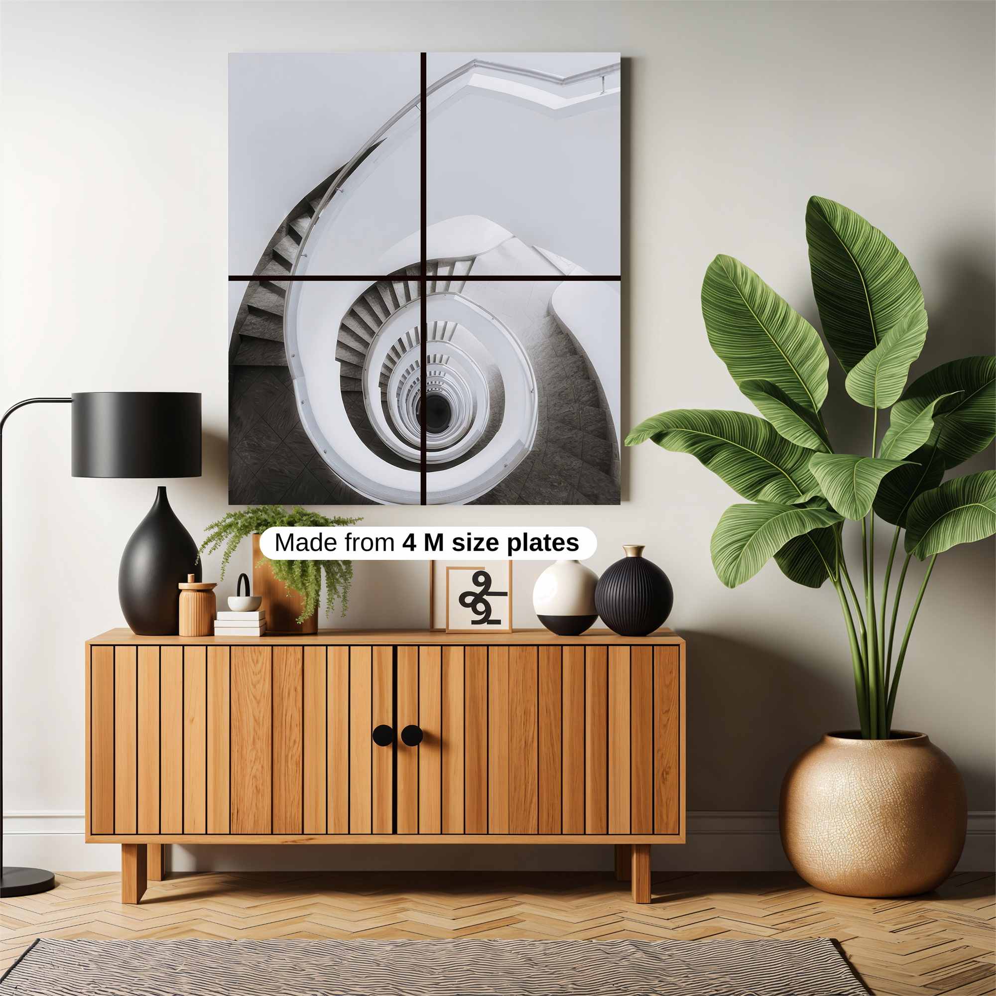 Spiral Serenity Safe Wall Magnetic / M