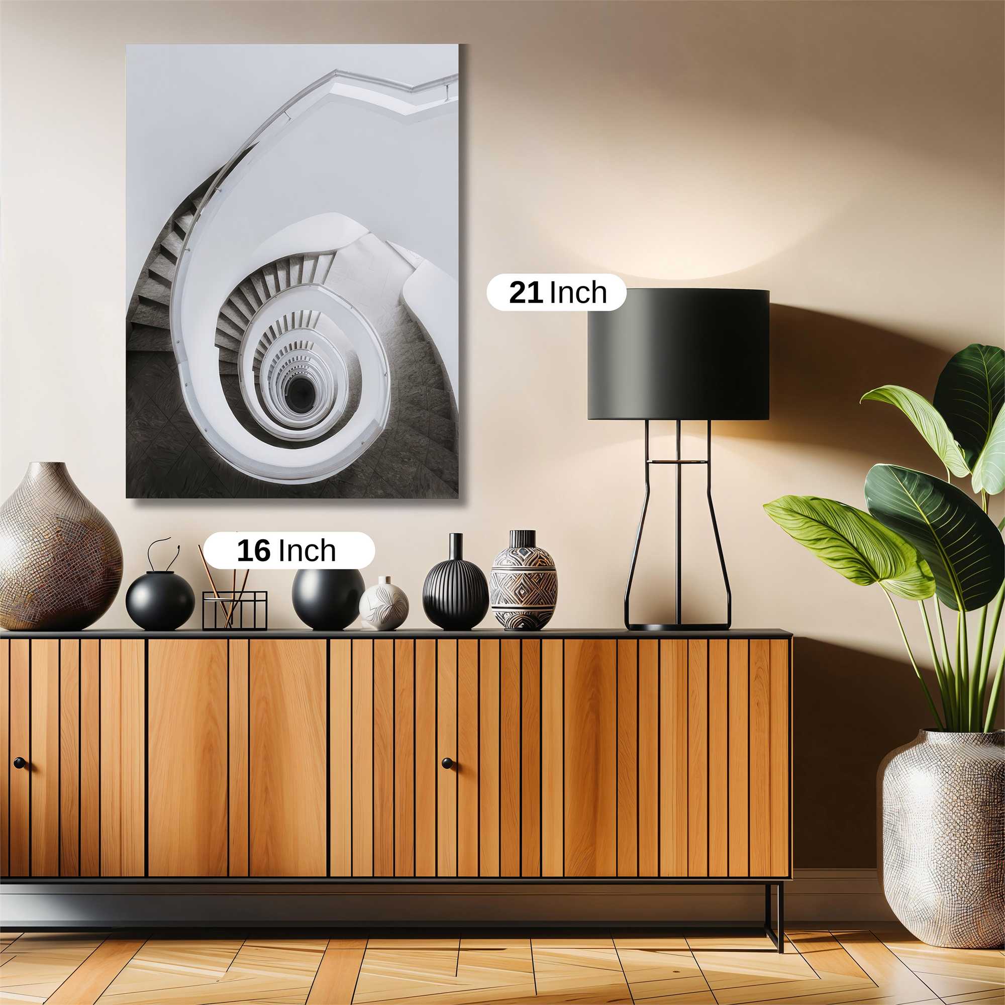 Spiral Serenity Safe Wall Magnetic / M