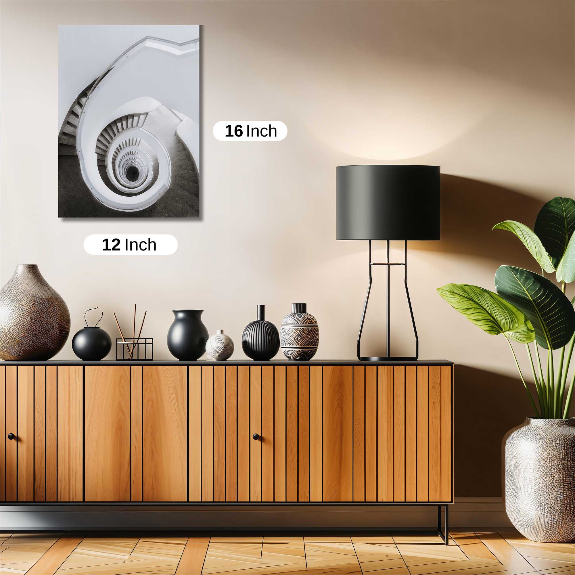 Spiral Serenity Safe Wall Magnetic / M