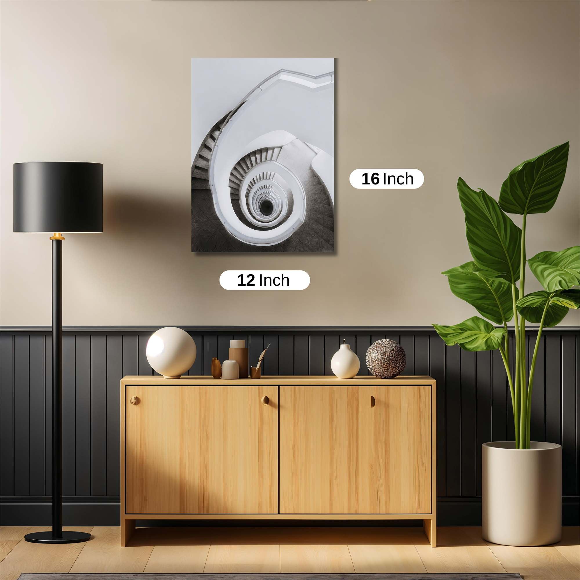Spiral Serenity Safe Wall Magnetic / M