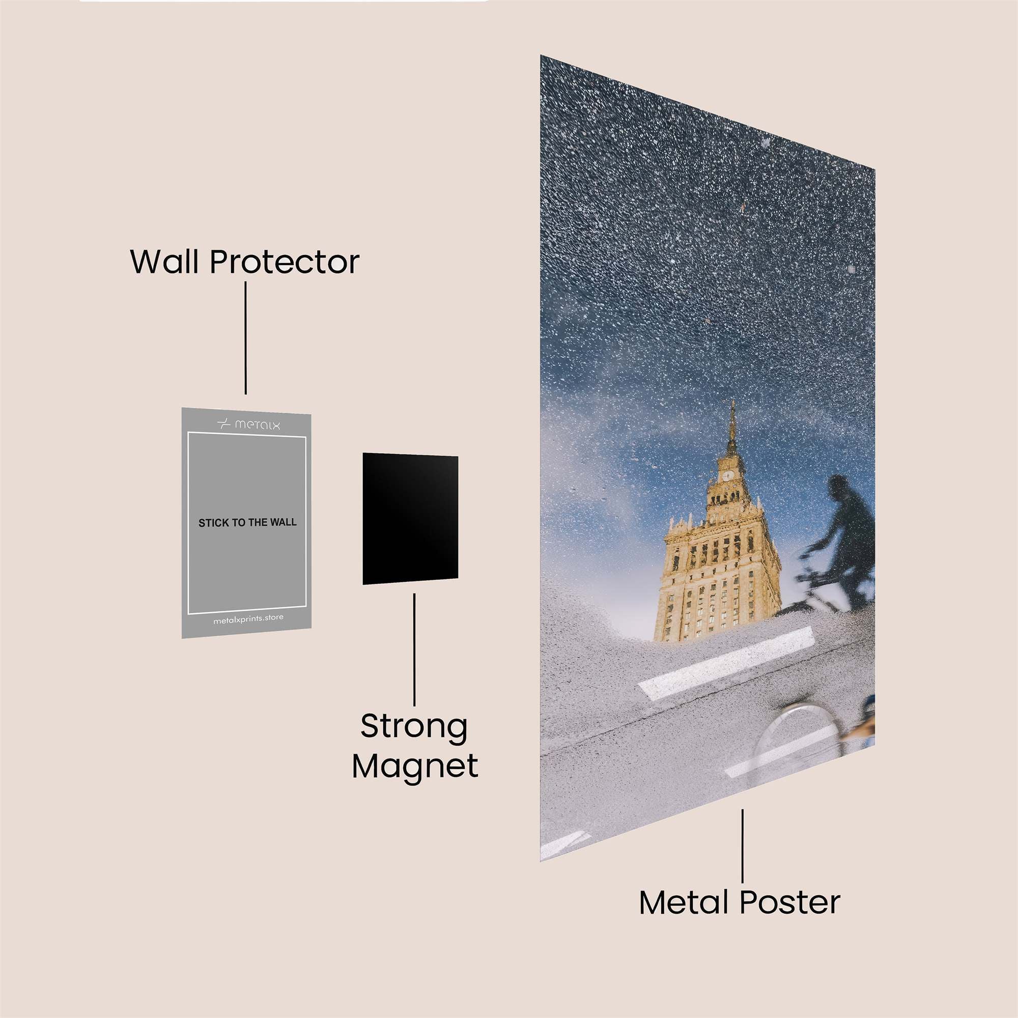 Palace Serenity Safe Wall Magnetic / M