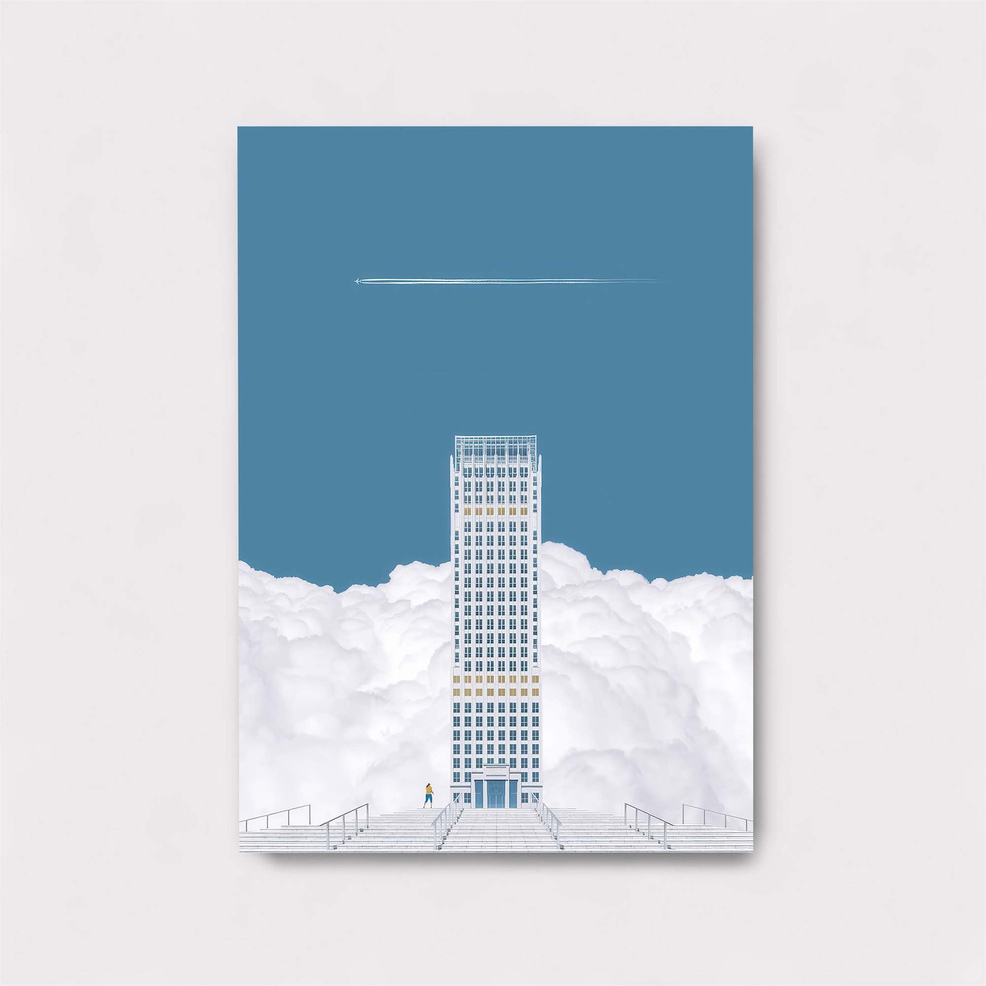 Skyscraper Serenity Safe Wall Magnetic / M