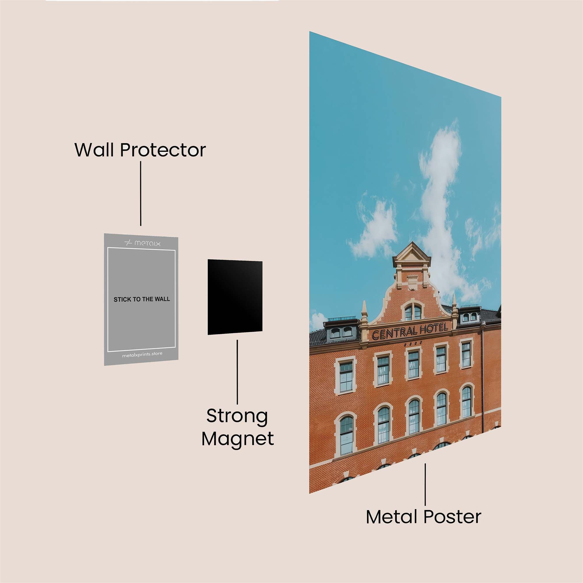 Central Serene Safe Wall Magnetic / M