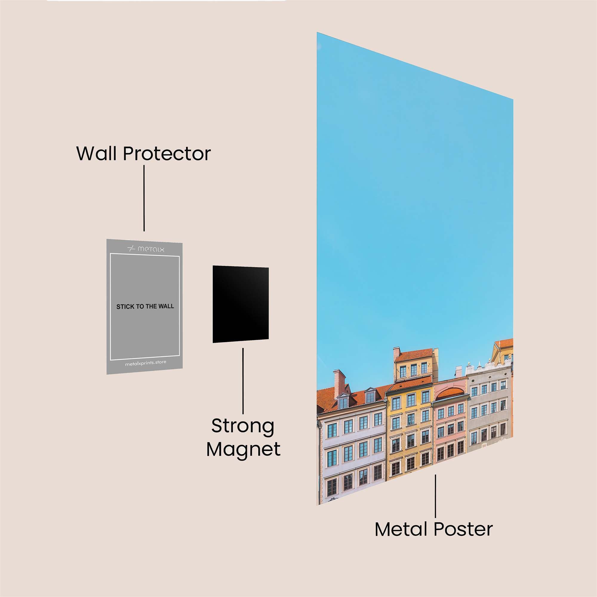 Warsaw Whimsy Safe Wall Magnetic / M