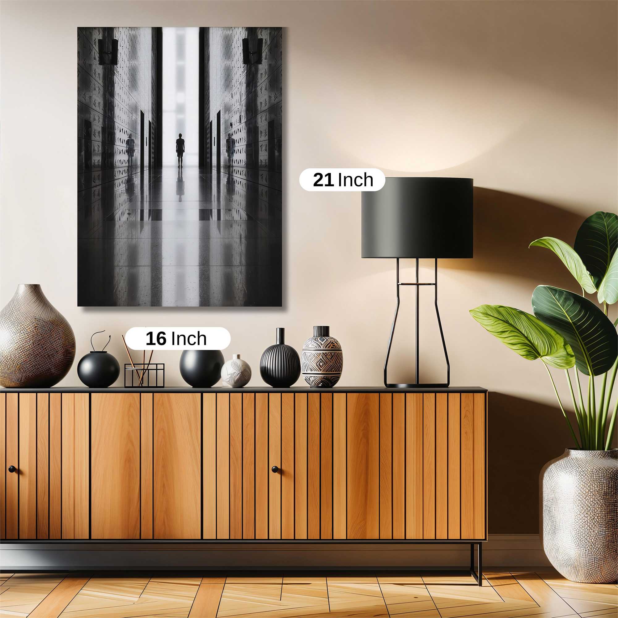 Silhouette Solitude Safe Wall Magnetic / M