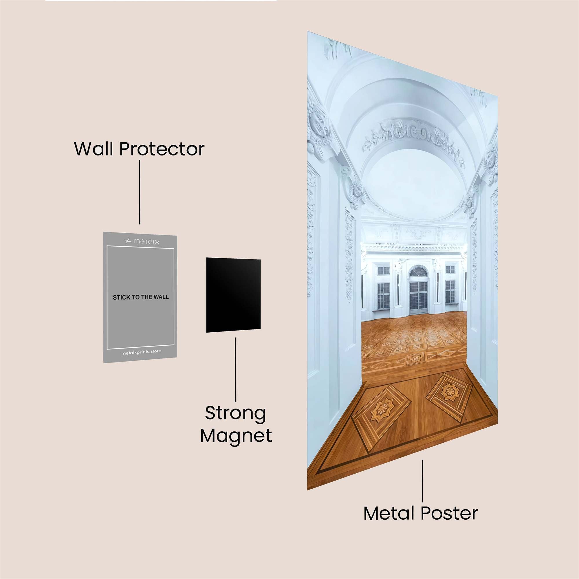 Palace Serenity Safe Wall Magnetic / M