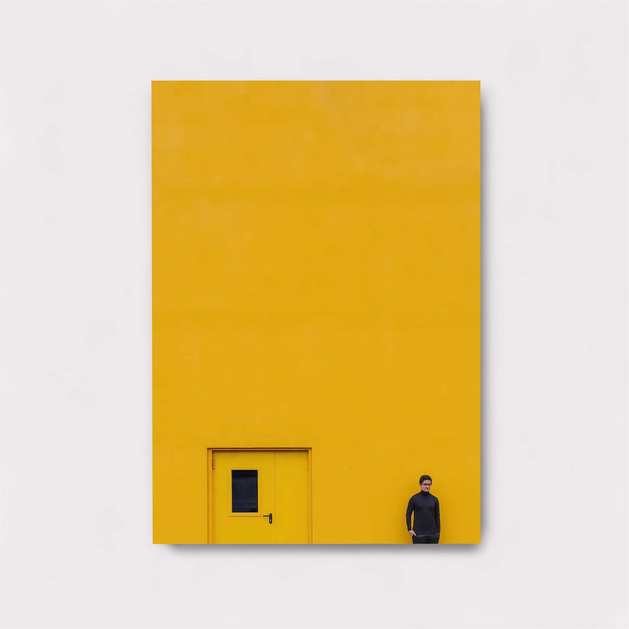 Yellow Solitude Safe Wall Magnetic / M