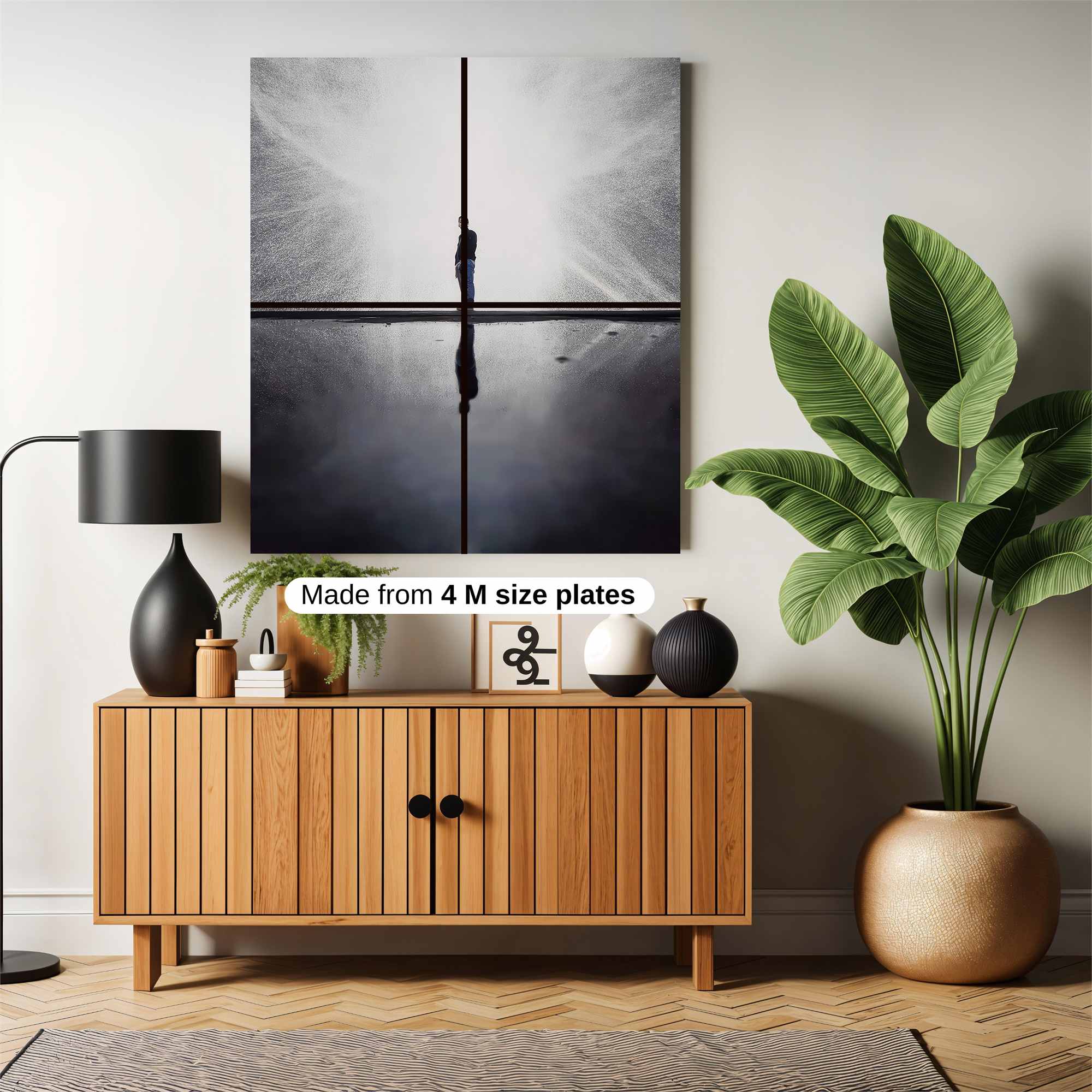 Rain Reflection Safe Wall Magnetic / M