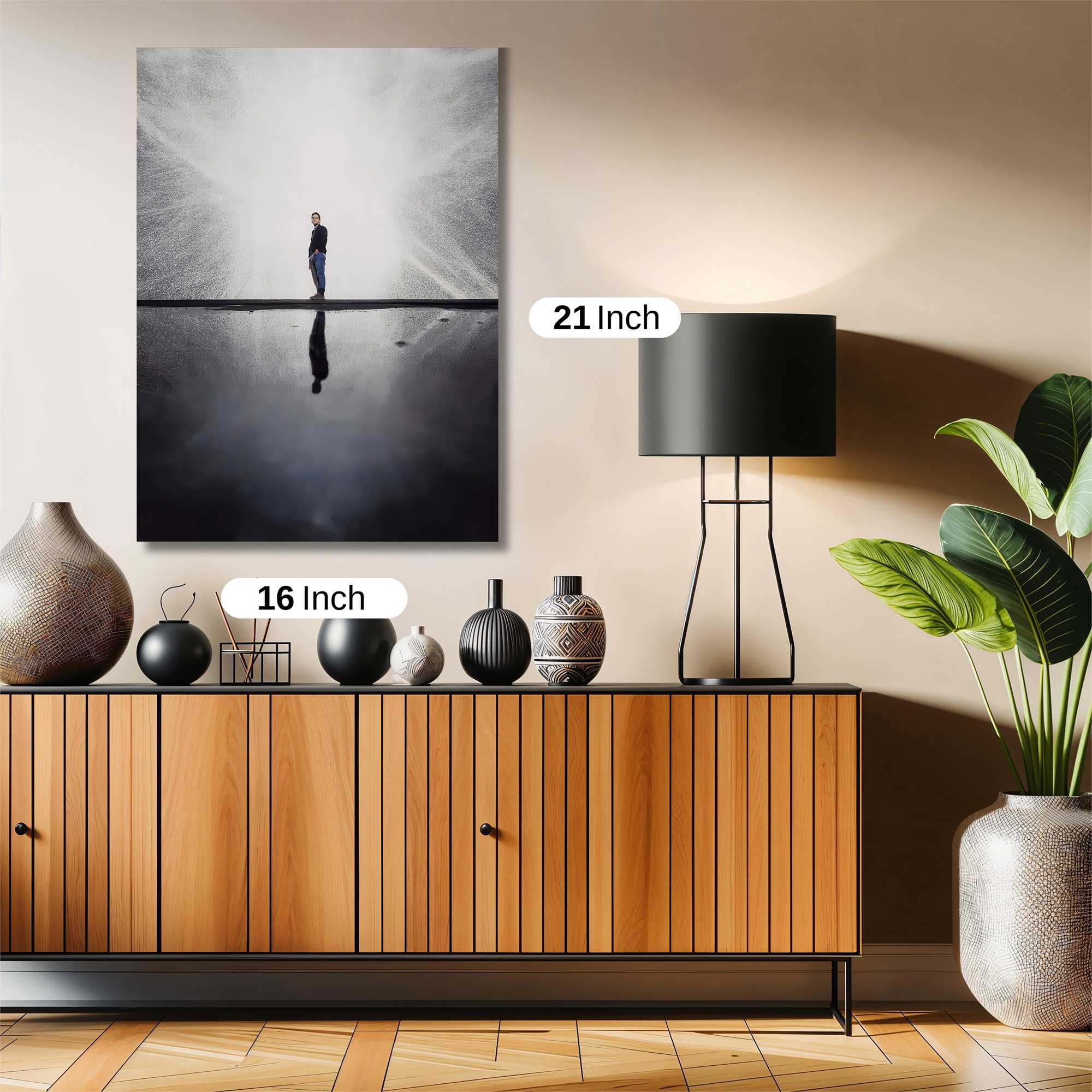 Rain Reflection Safe Wall Magnetic / M