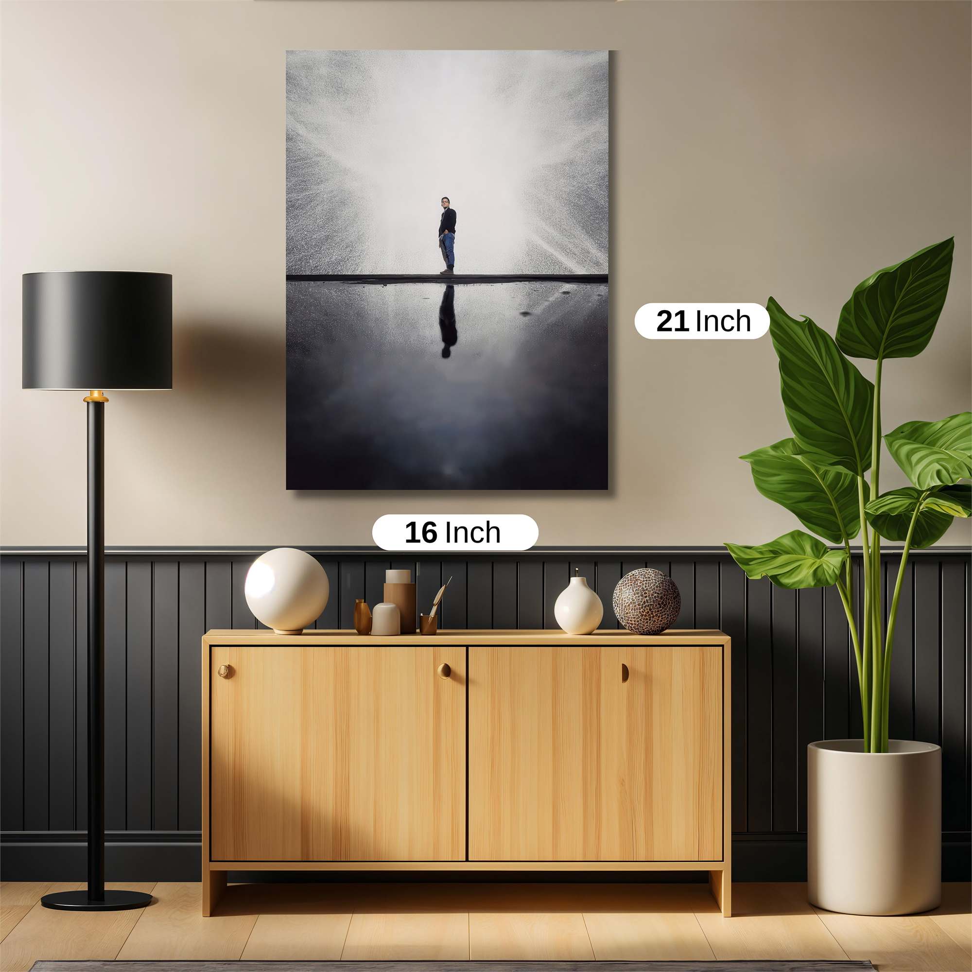 Rain Reflection Safe Wall Magnetic / M