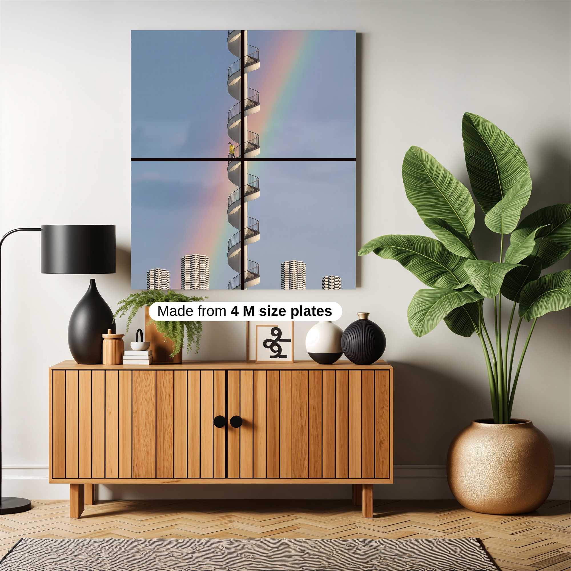 Rainbow Ascent Safe Wall Magnetic / M