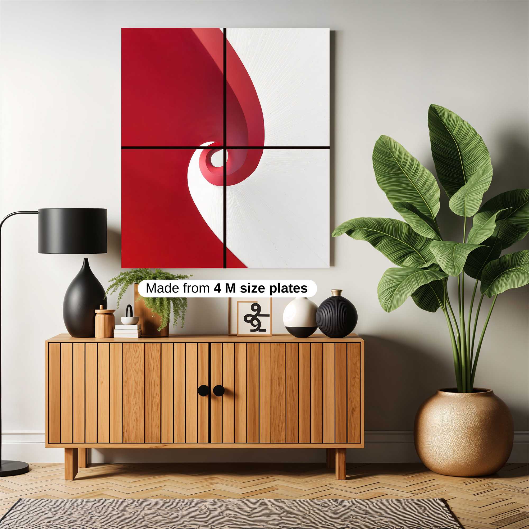 Spiral Serenity Safe Wall Magnetic / M