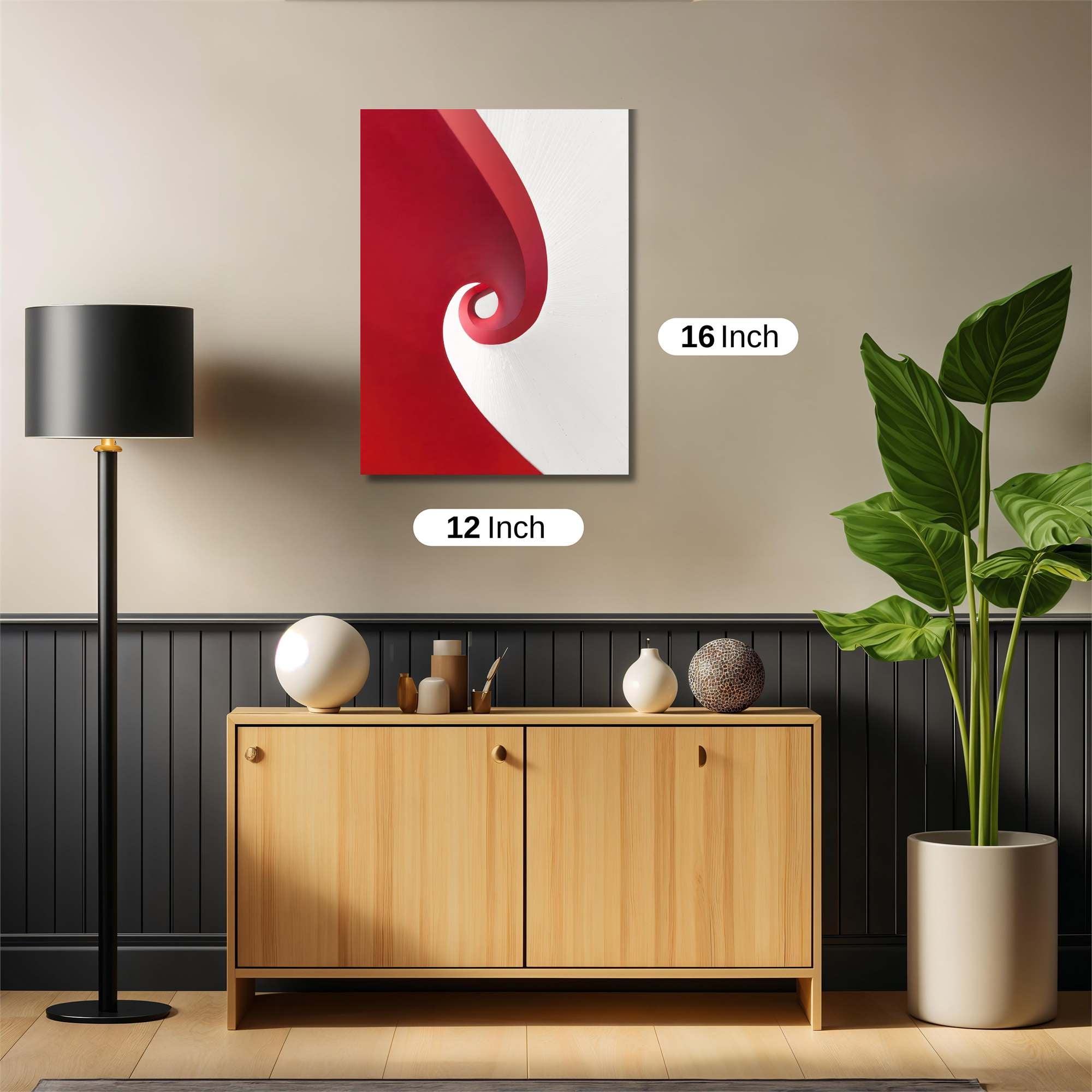Spiral Serenity Safe Wall Magnetic / M