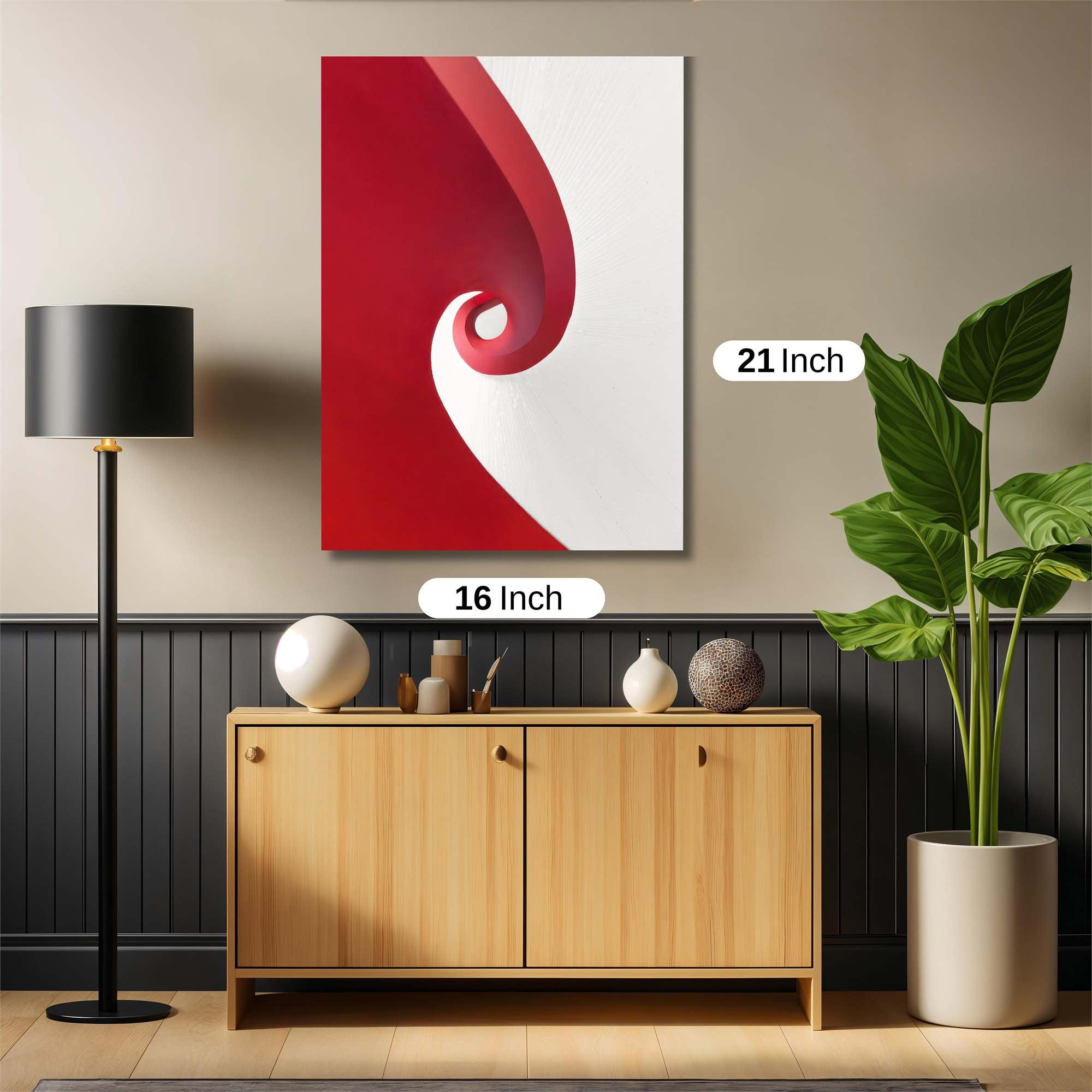 Spiral Serenity Safe Wall Magnetic / M