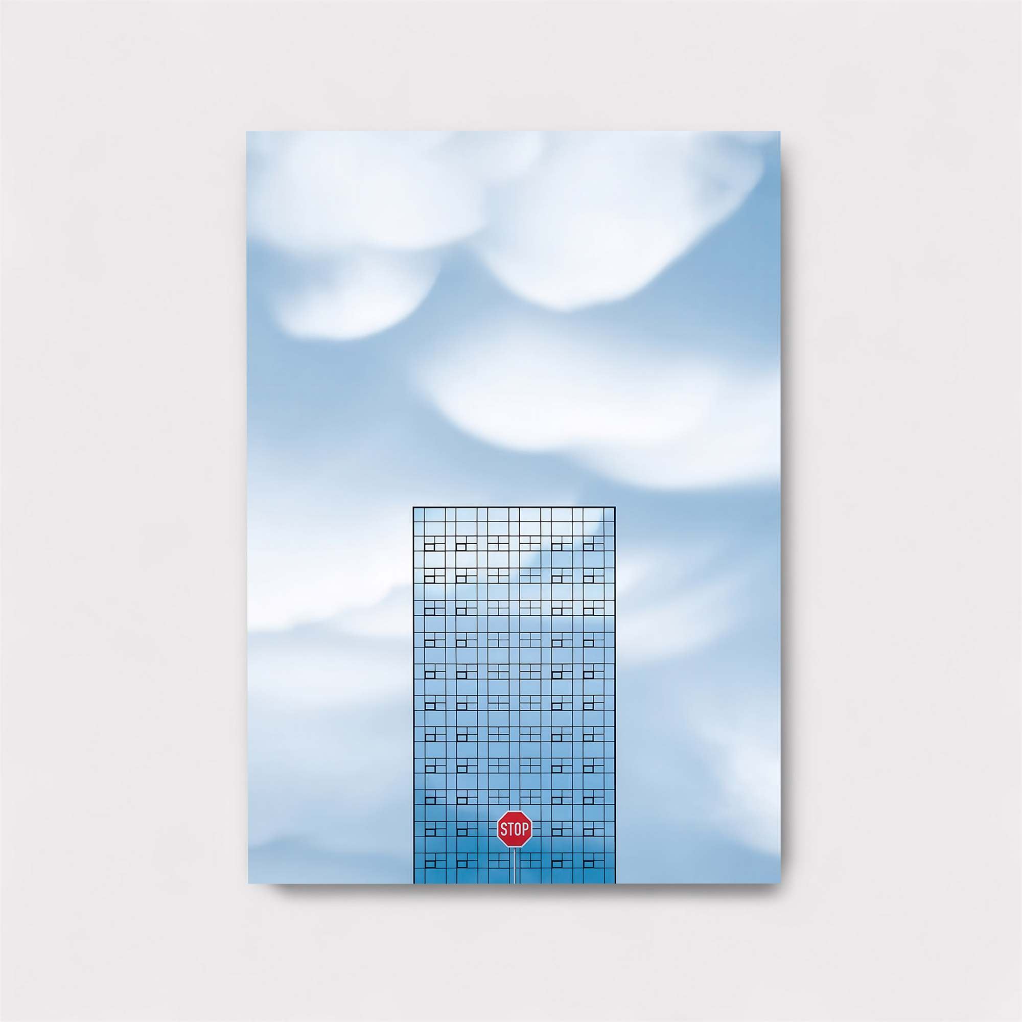 Skyscraper Serenity Safe Wall Magnetic / M