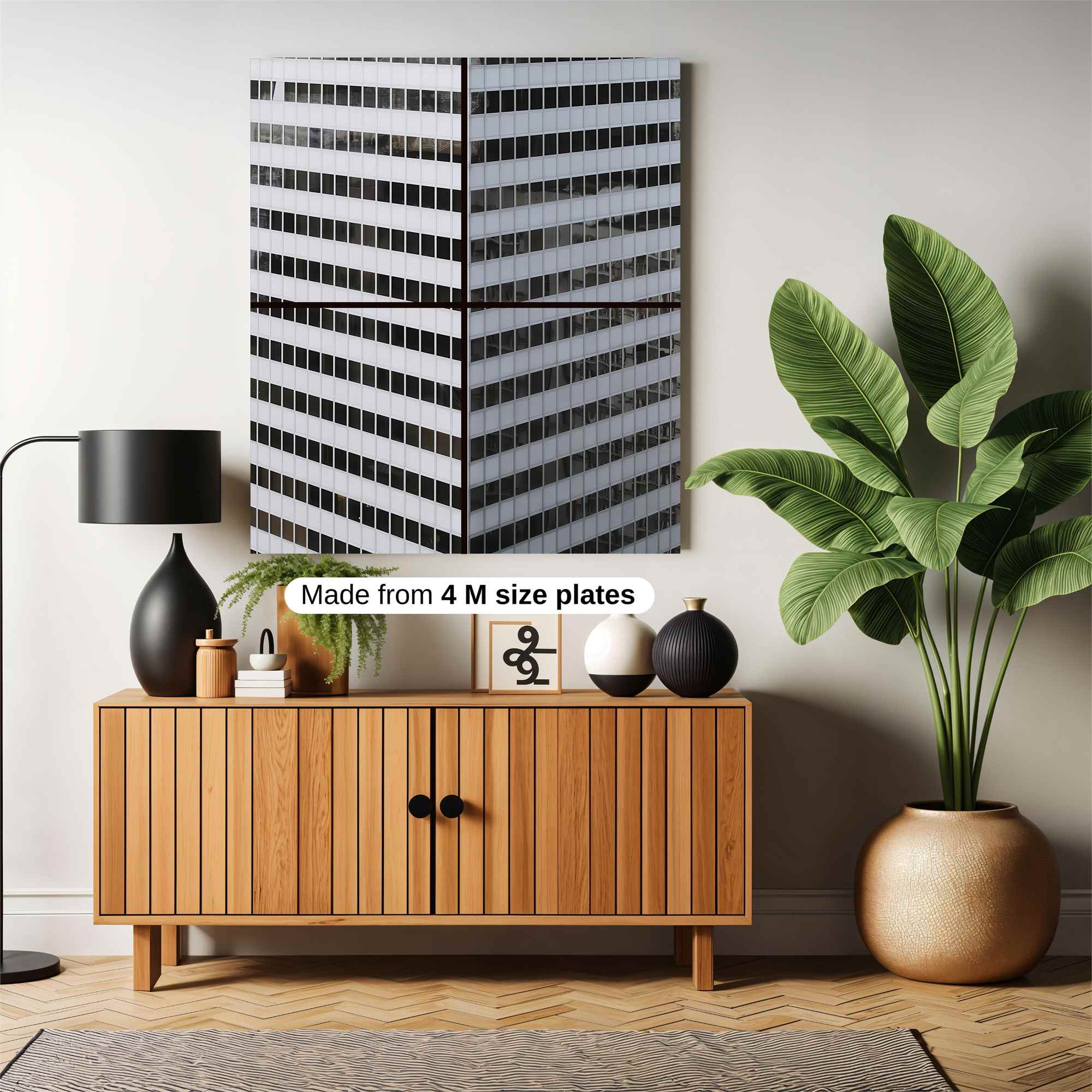 Skyscraper Serenity Safe Wall Magnetic / M