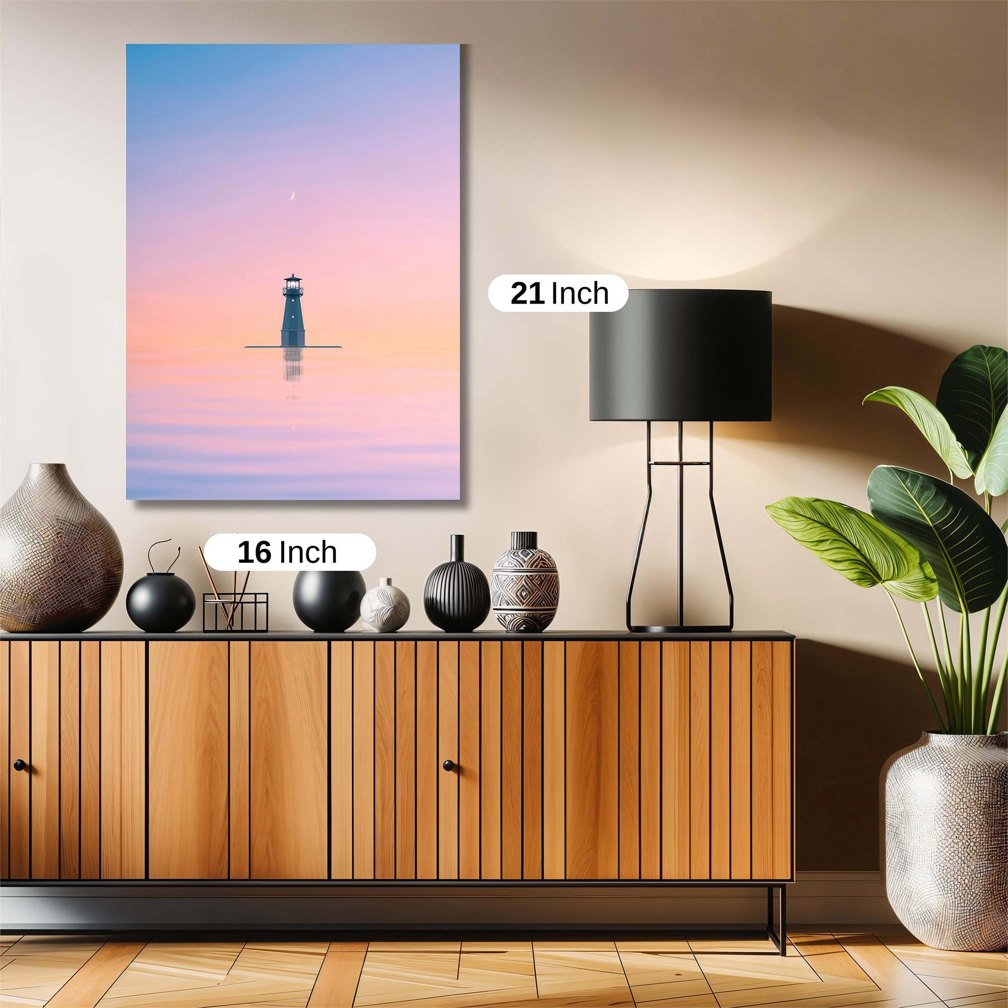 Lighthouse Serenity Safe Wall Magnetic / M
