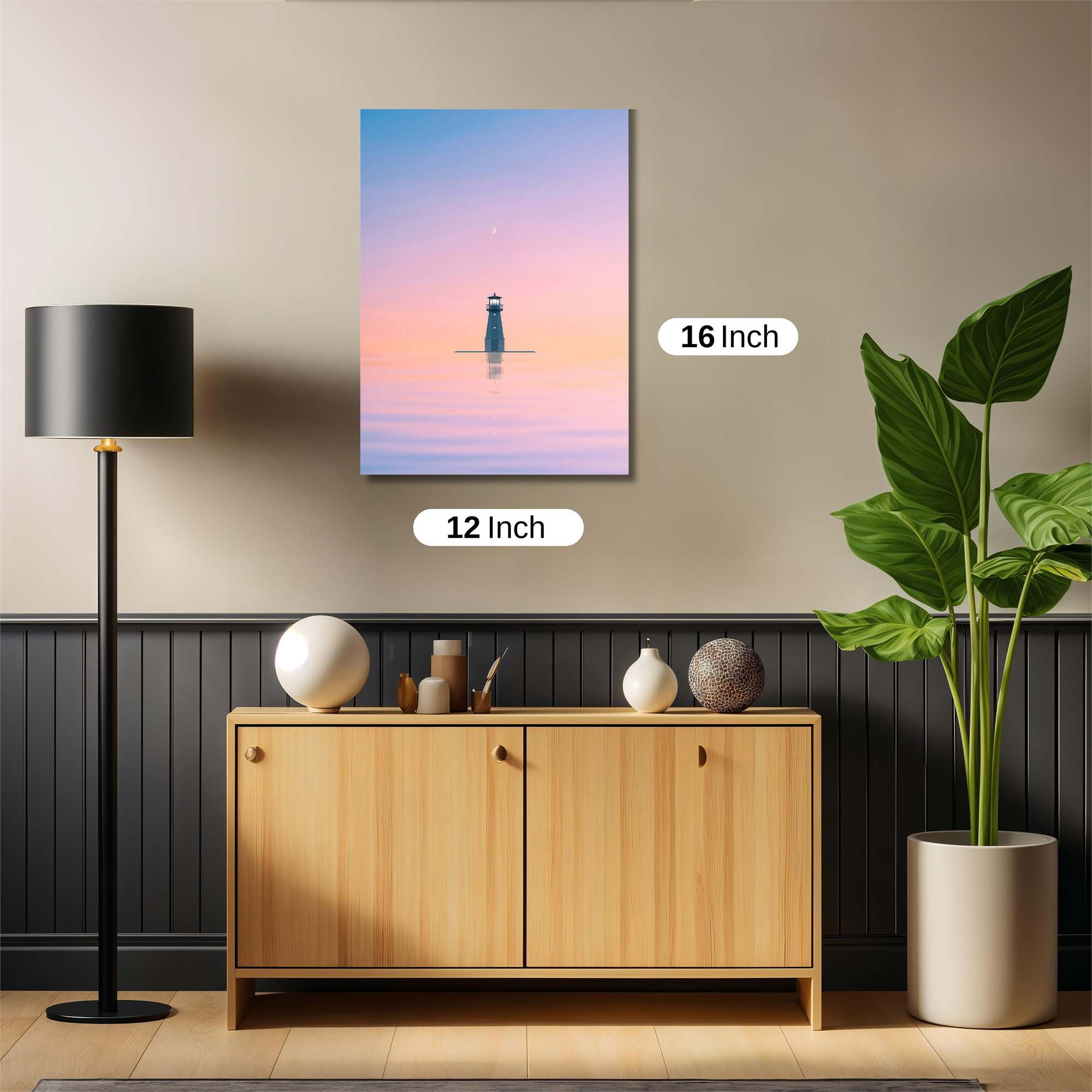 Lighthouse Serenity Safe Wall Magnetic / M