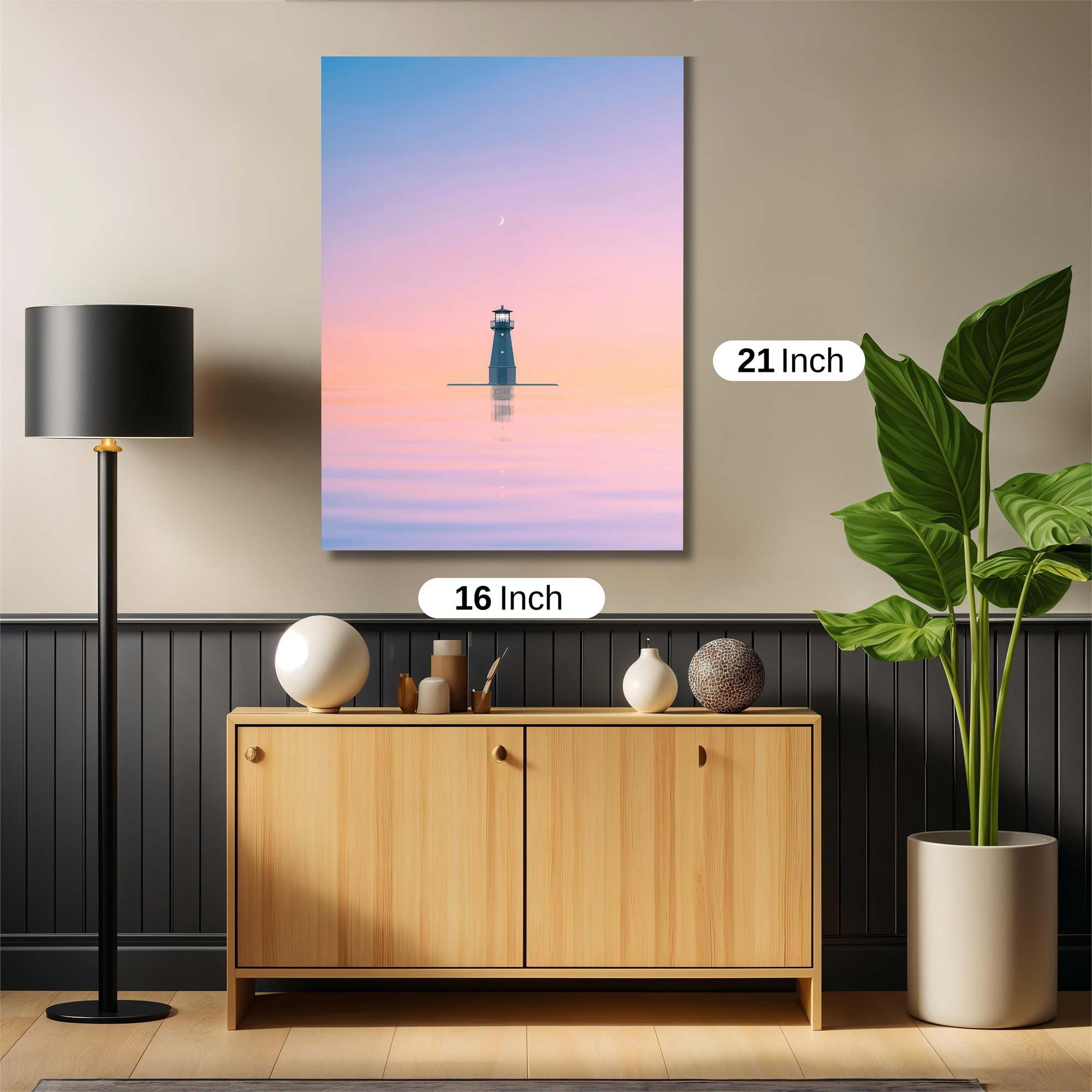Lighthouse Serenity Safe Wall Magnetic / M