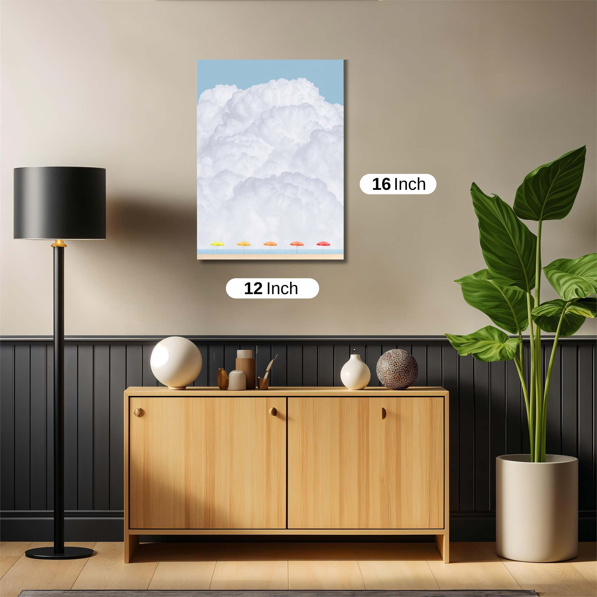 Cloud Serenity Safe Wall Magnetic / M
