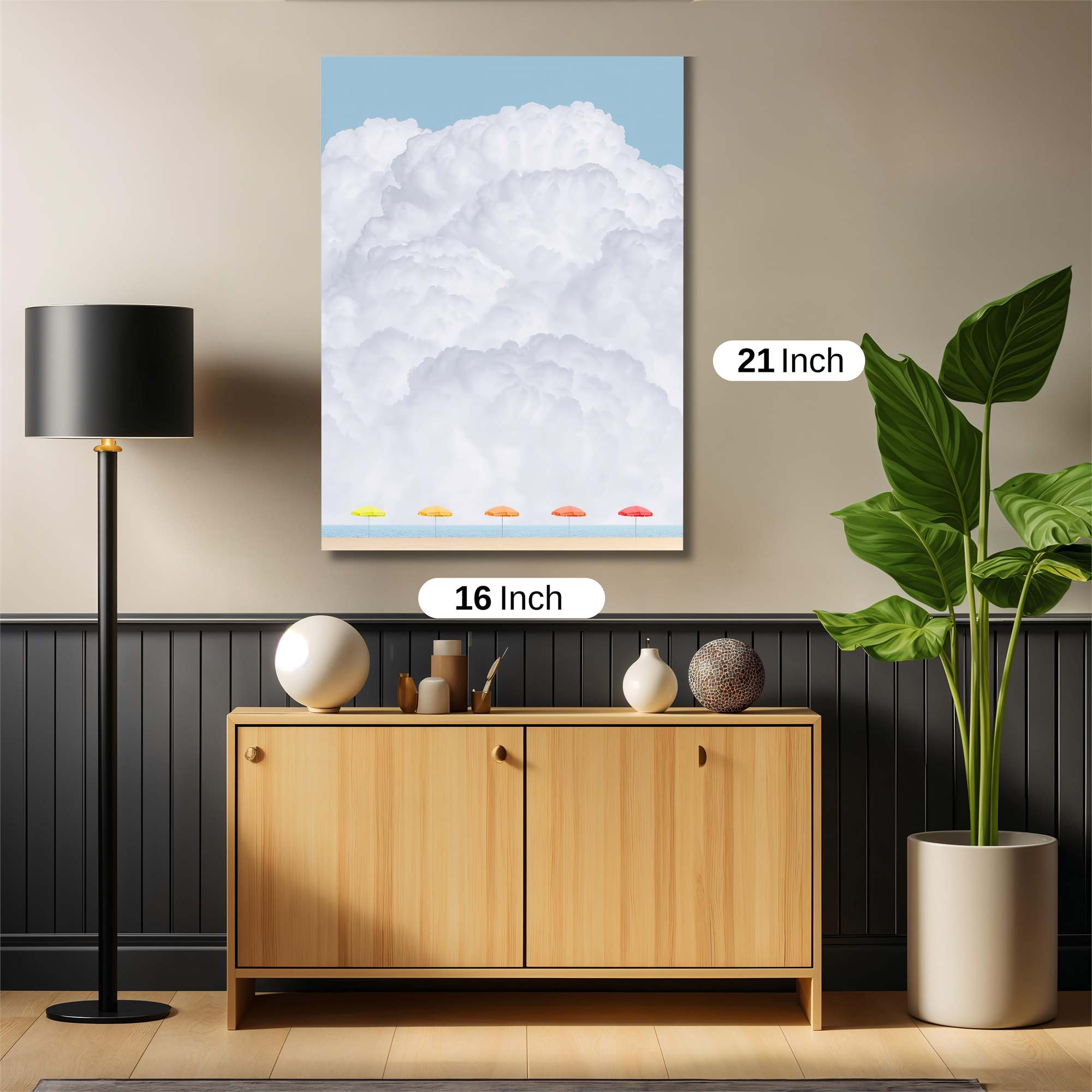 Cloud Serenity Safe Wall Magnetic / M