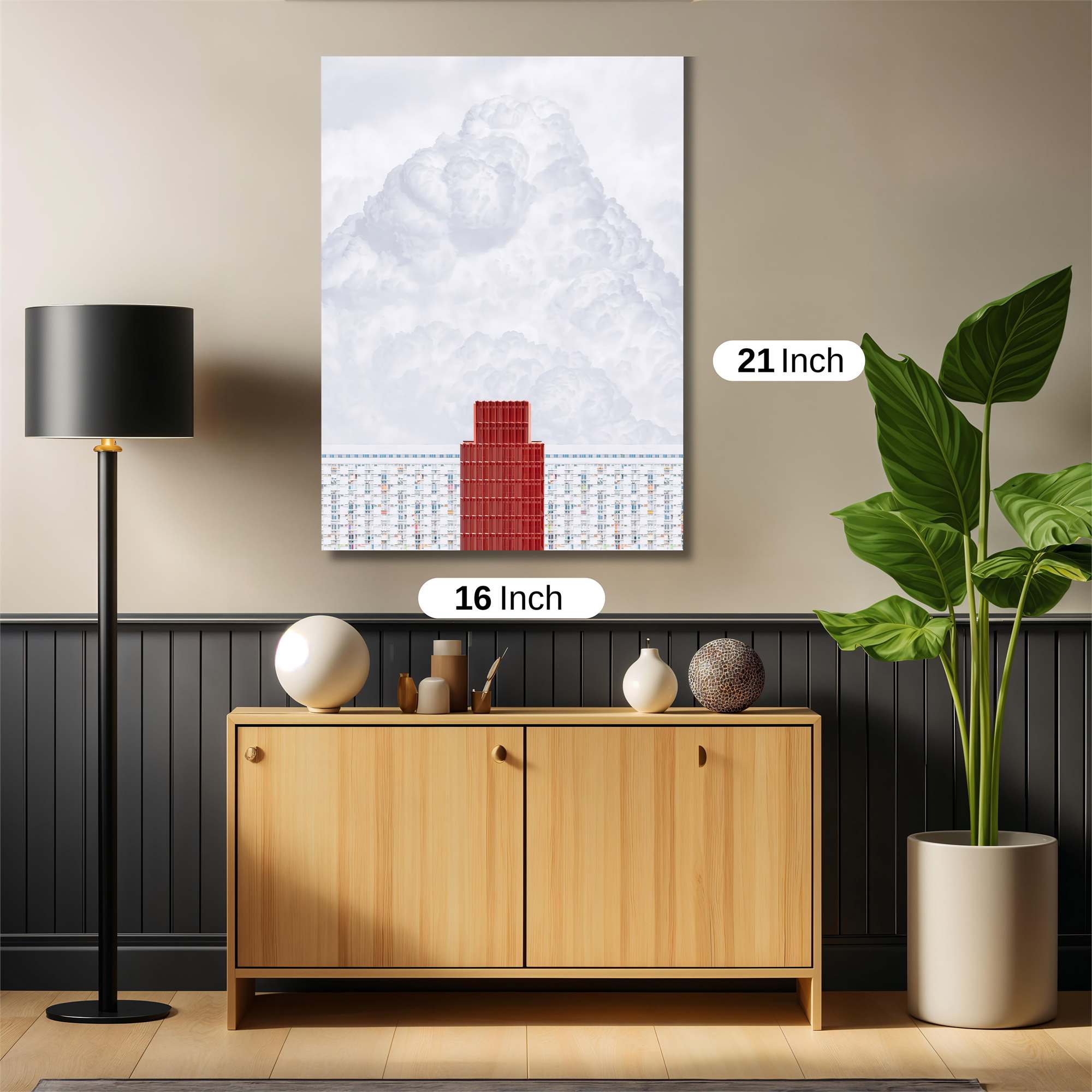Tower Serenity Safe Wall Magnetic / M