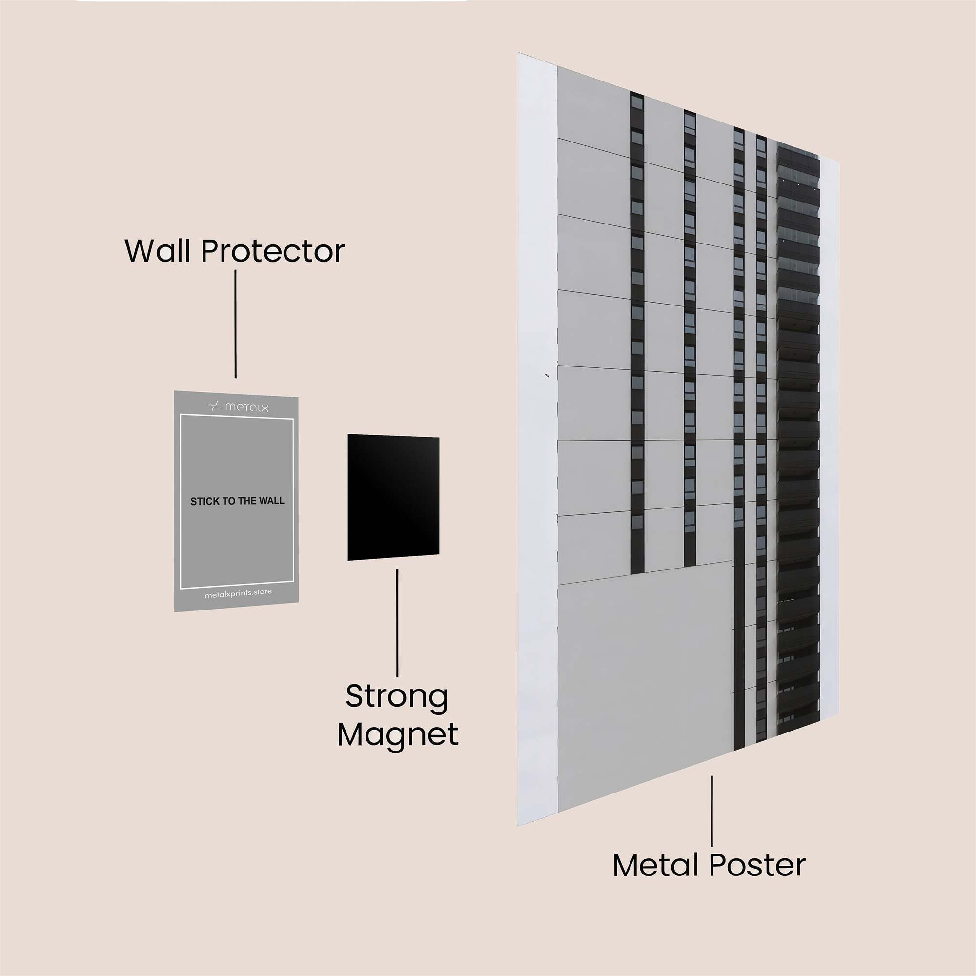Monolith Mystery Safe Wall Magnetic / M