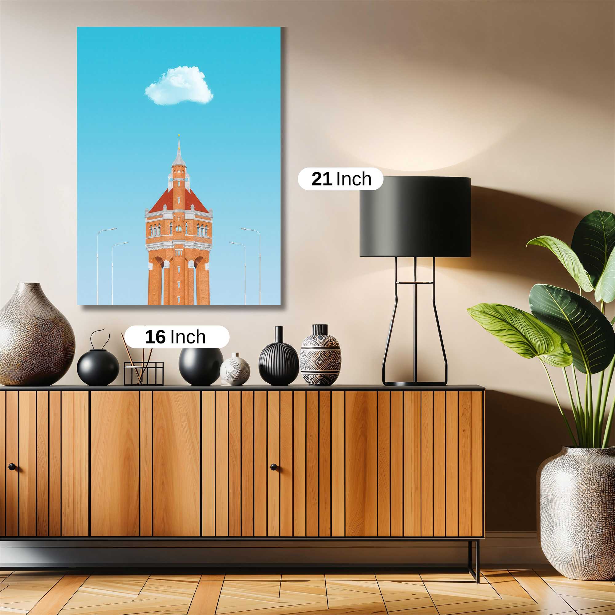 Tower Whimsy Safe Wall Magnetic / M