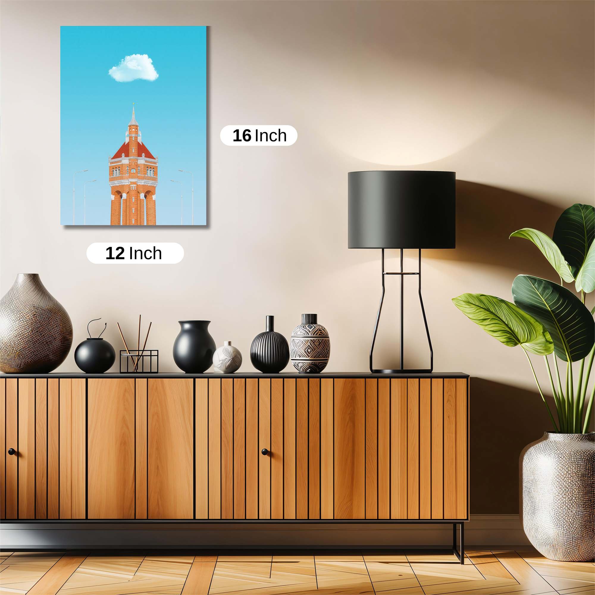 Tower Whimsy Safe Wall Magnetic / M