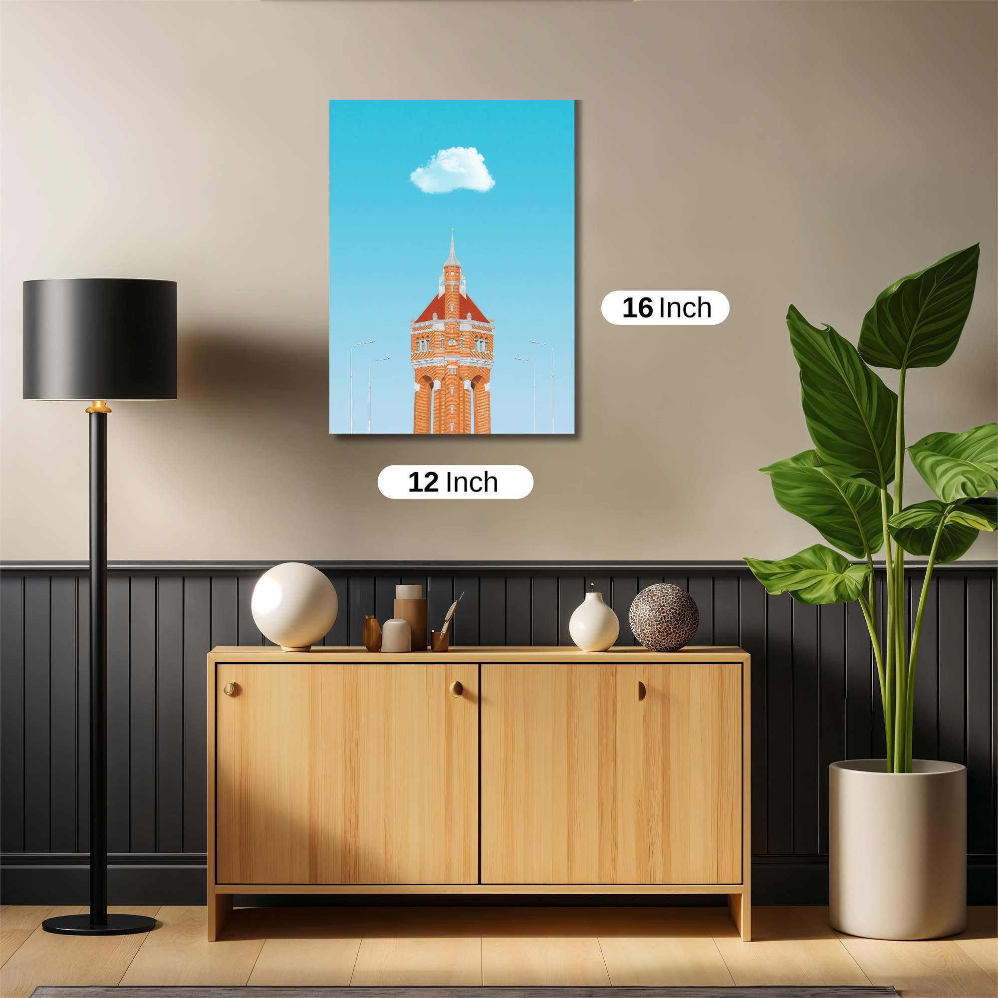 Tower Whimsy Safe Wall Magnetic / M