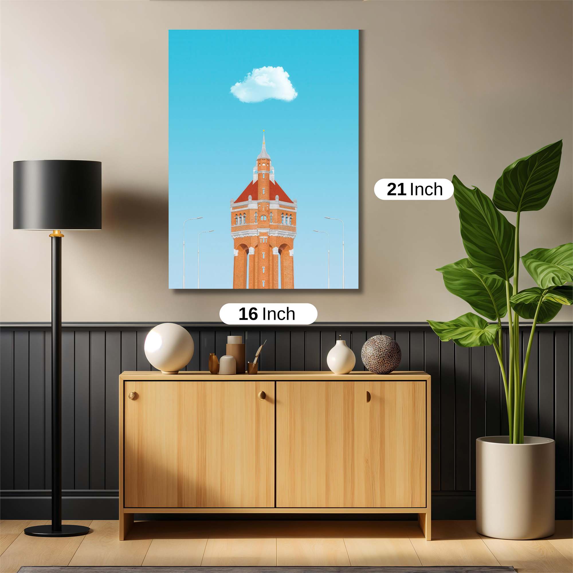 Tower Whimsy Safe Wall Magnetic / M